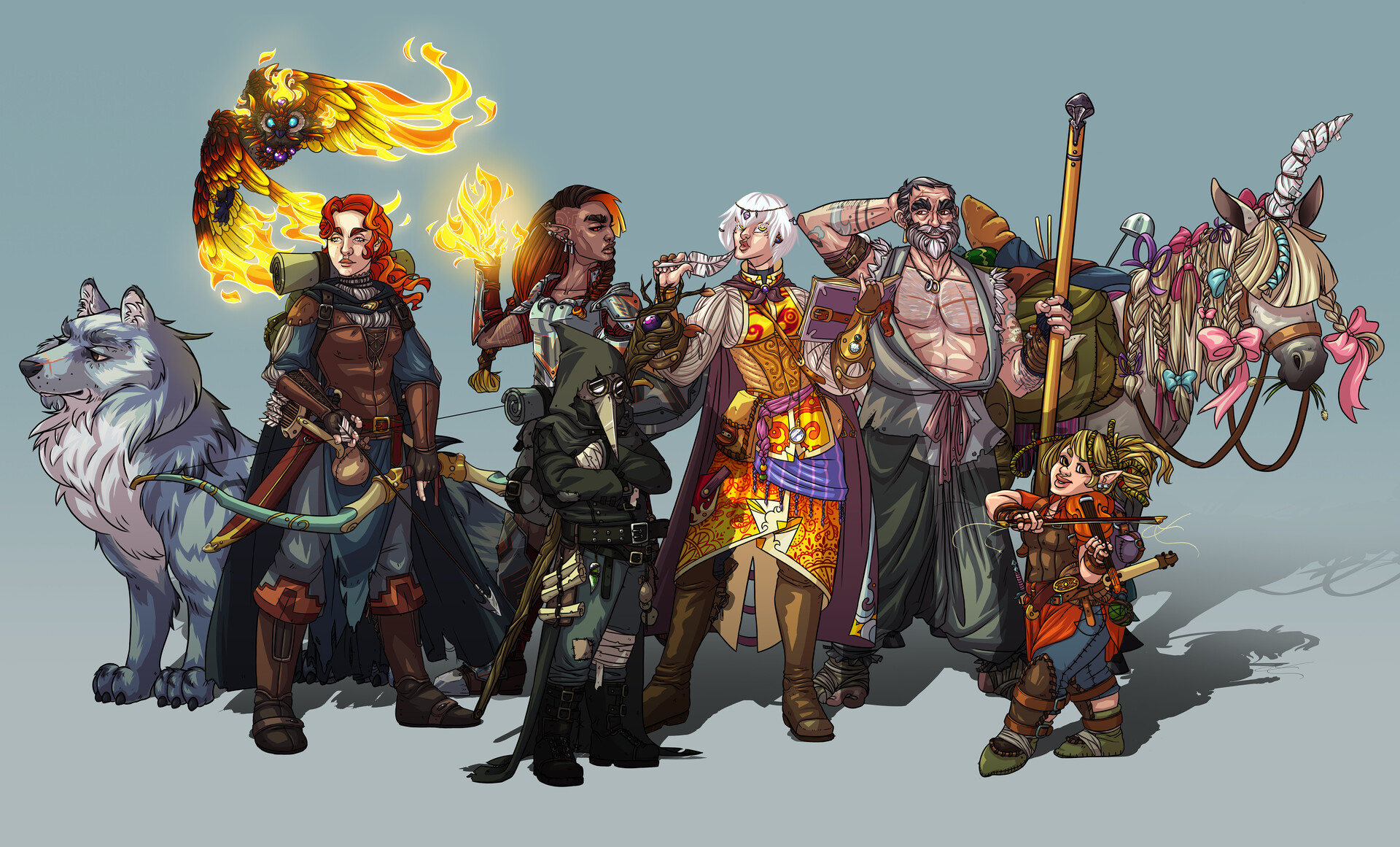 Artstation - D&d Campaign Characters