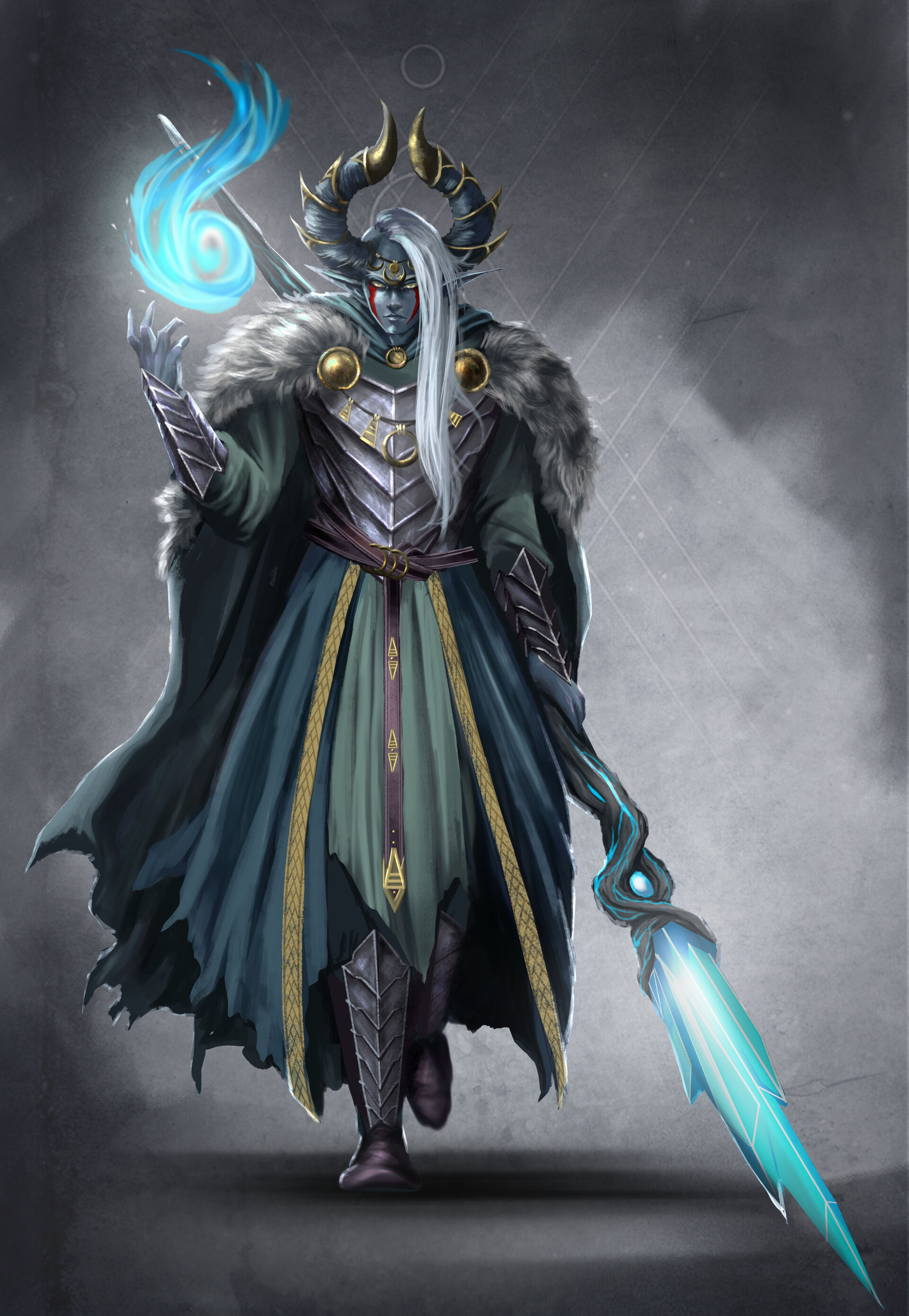 Artstation Tiefling Hexblade Theresa Konigseder Haller Take the agonizing blast and on the upside, you can make a magic weapon your pact/hexblade weapon. artstation tiefling hexblade