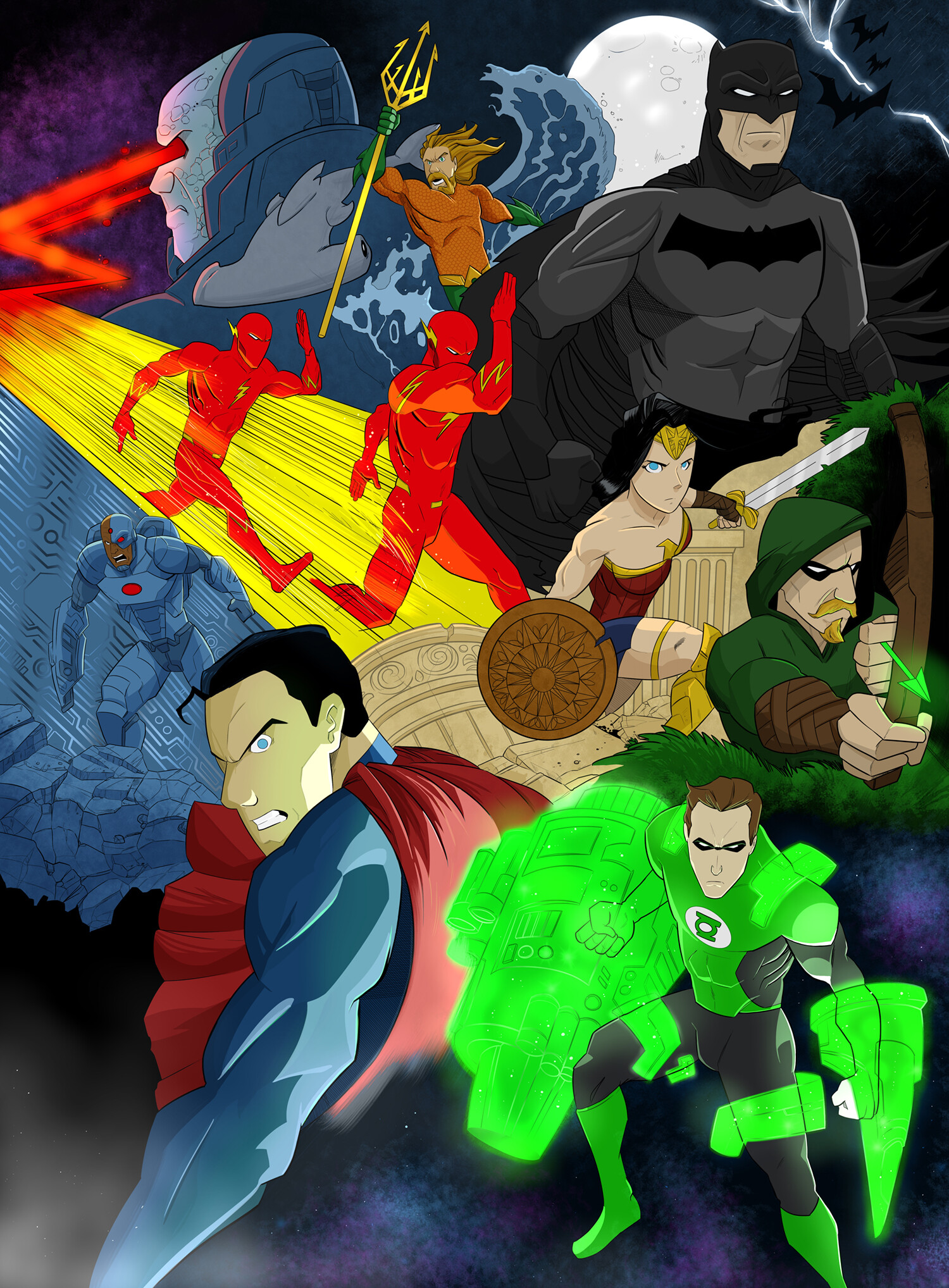 ArtStation - Justice League