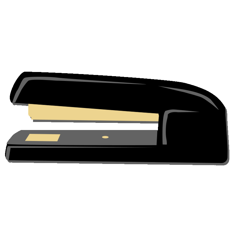 An animated version of the paper stapler icon 