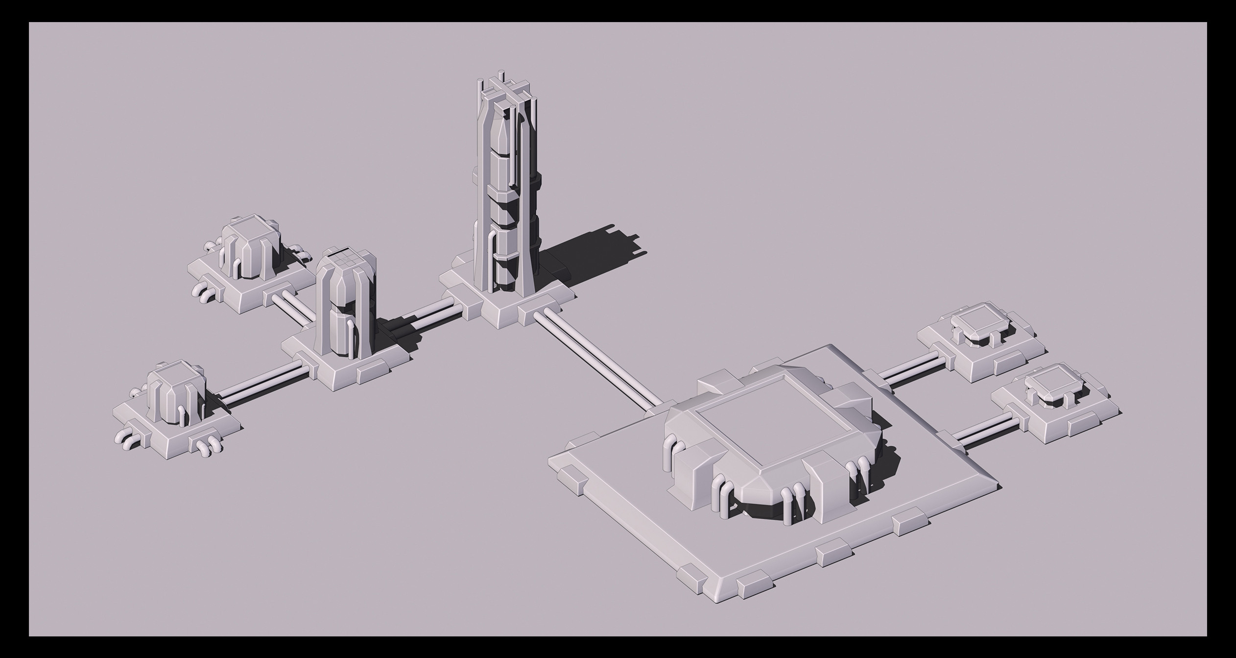 Modeling tiered designs for the industrial towers