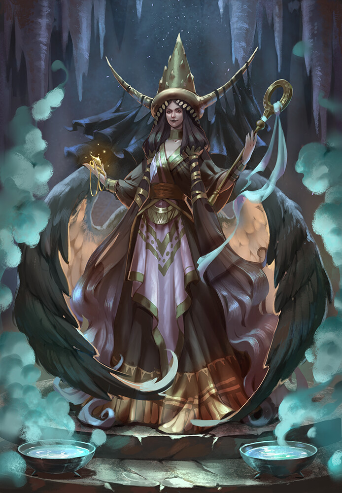 ArtStation Sumerian gods and Heroes part 2