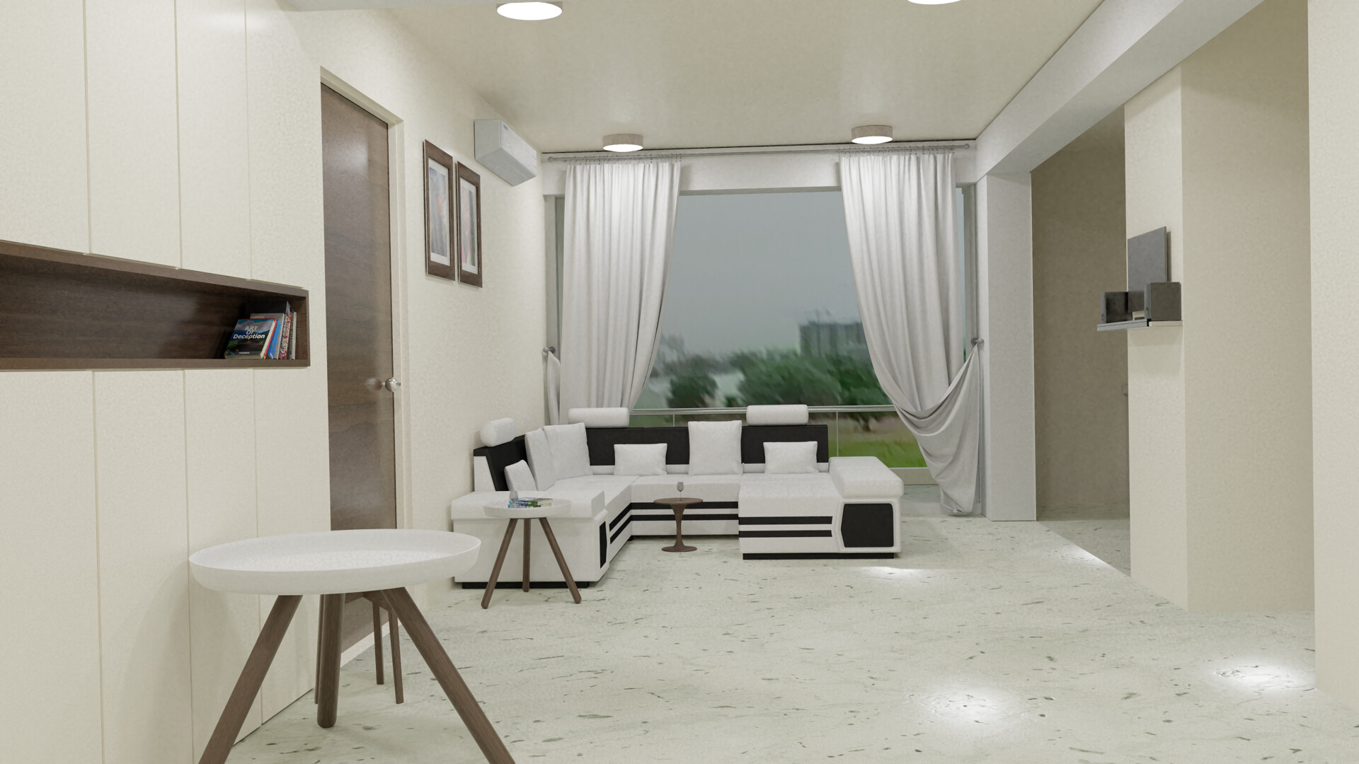 Artstation My Flat With Modern Interior Nipun Shastri
