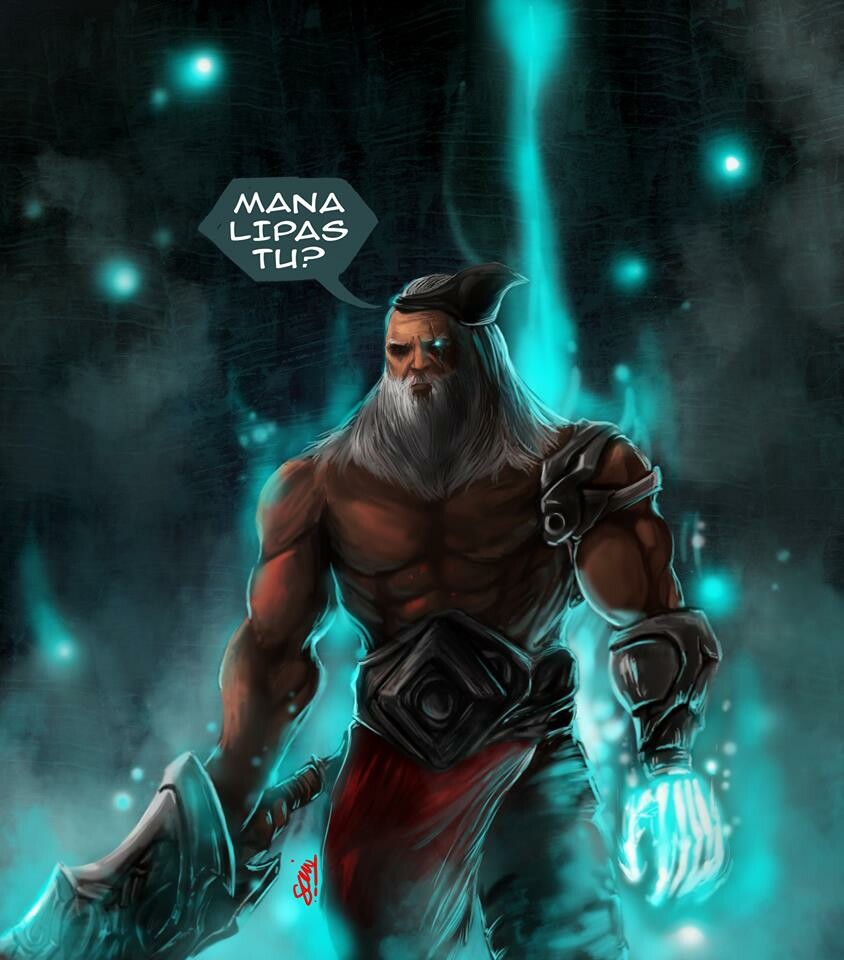 Artstation Malay Myth Warrior Saizue Art