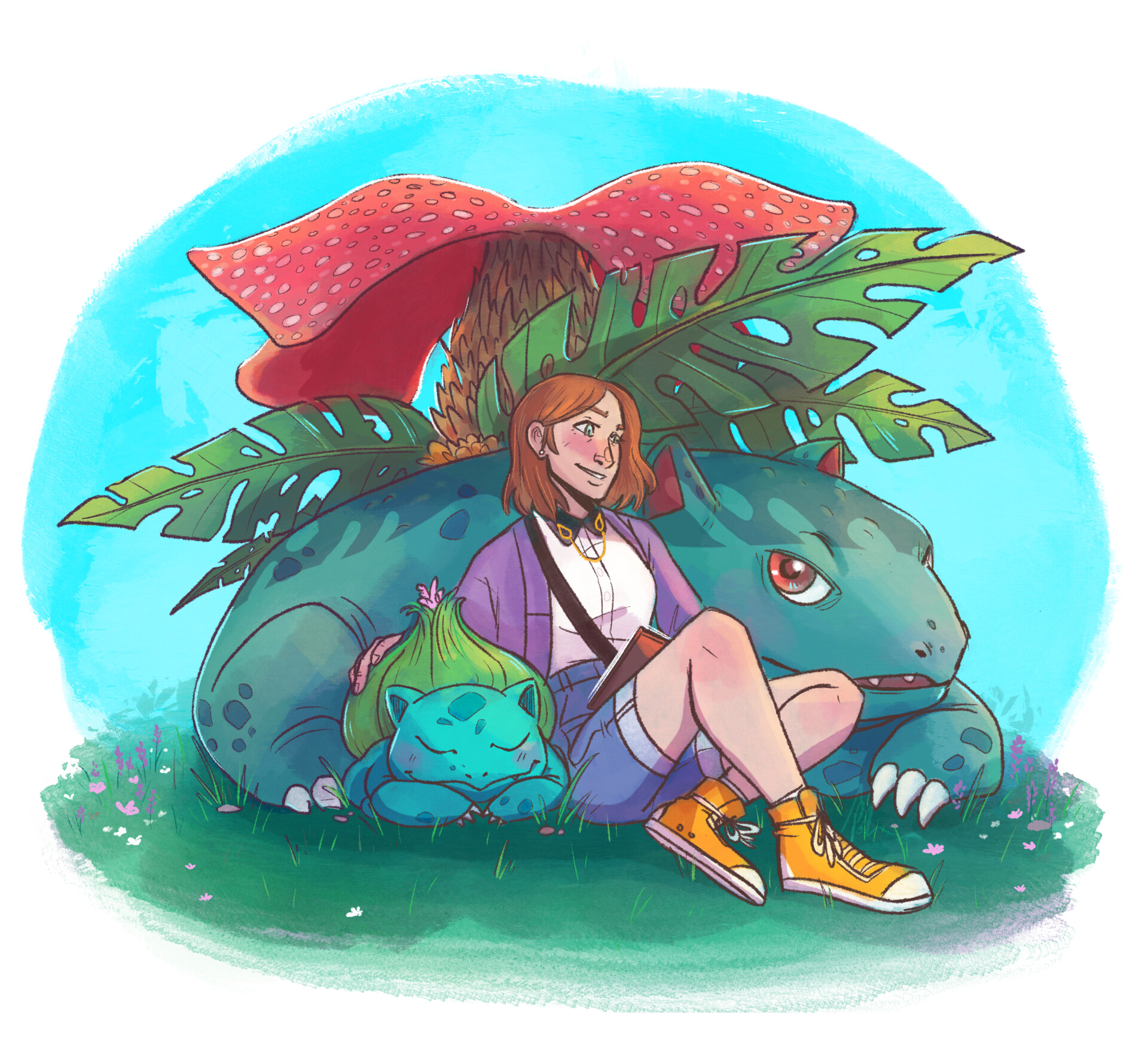 ArtStation Pokemon Grass Trainer