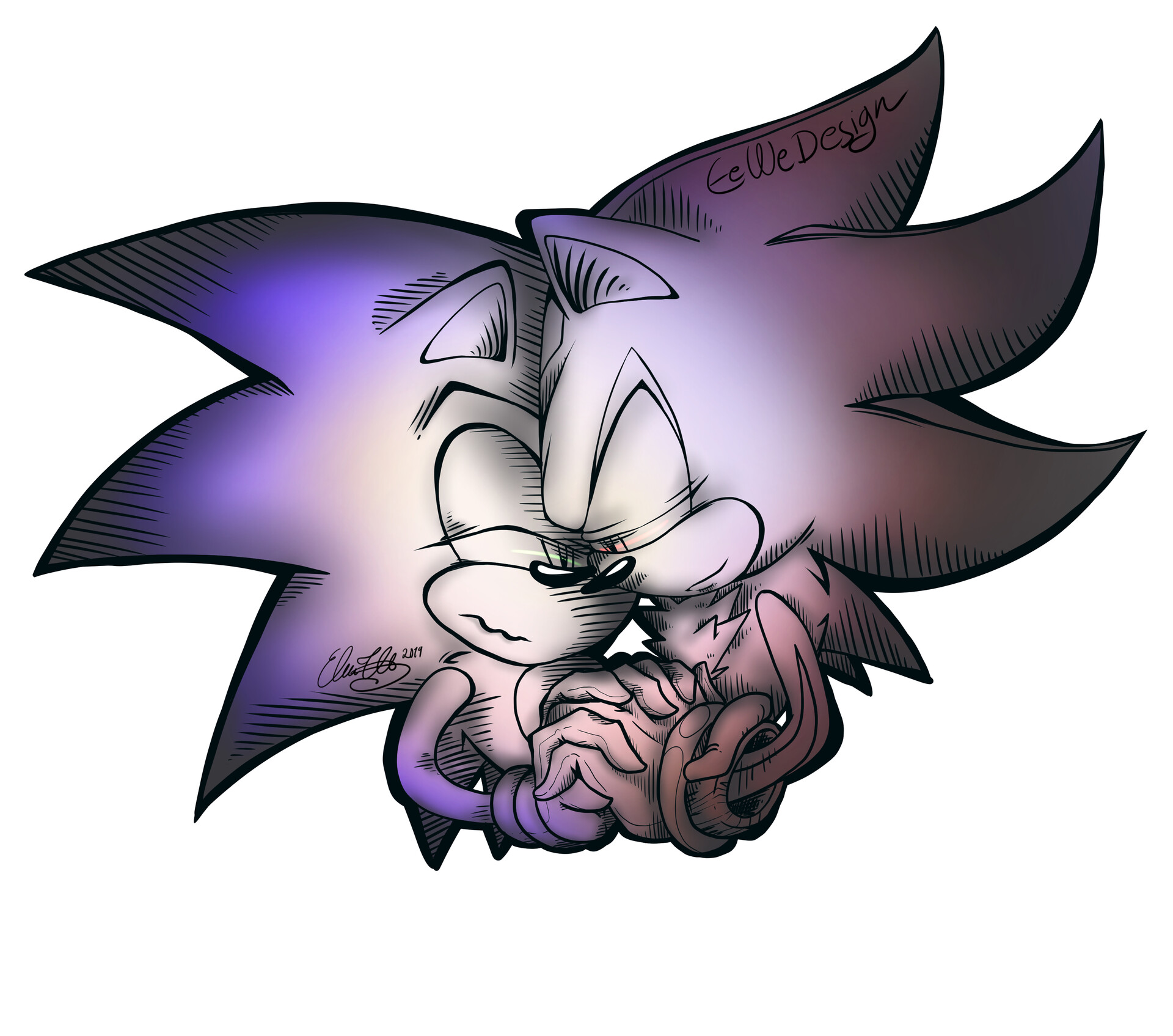 ArtStation - Shadow The Hedgehog Fan Art
