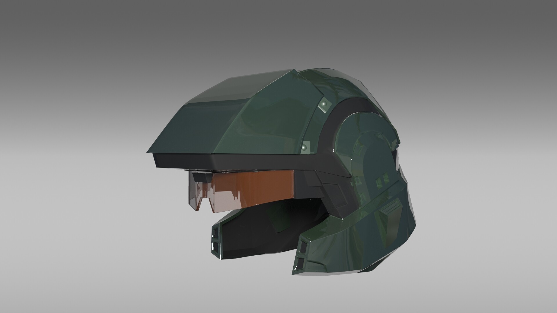 ArtStation - Halo 3 marine helmet