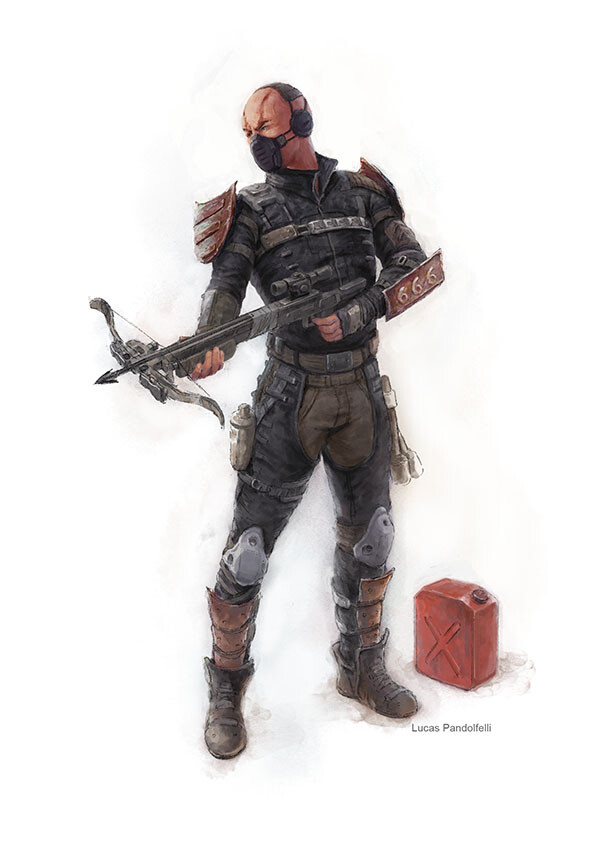 Postapocalyptic character design