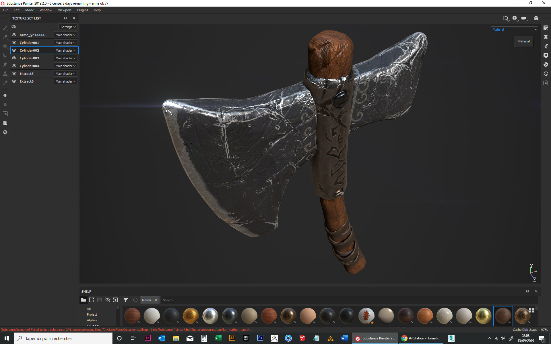 substance painter to marmoset toolbag 3