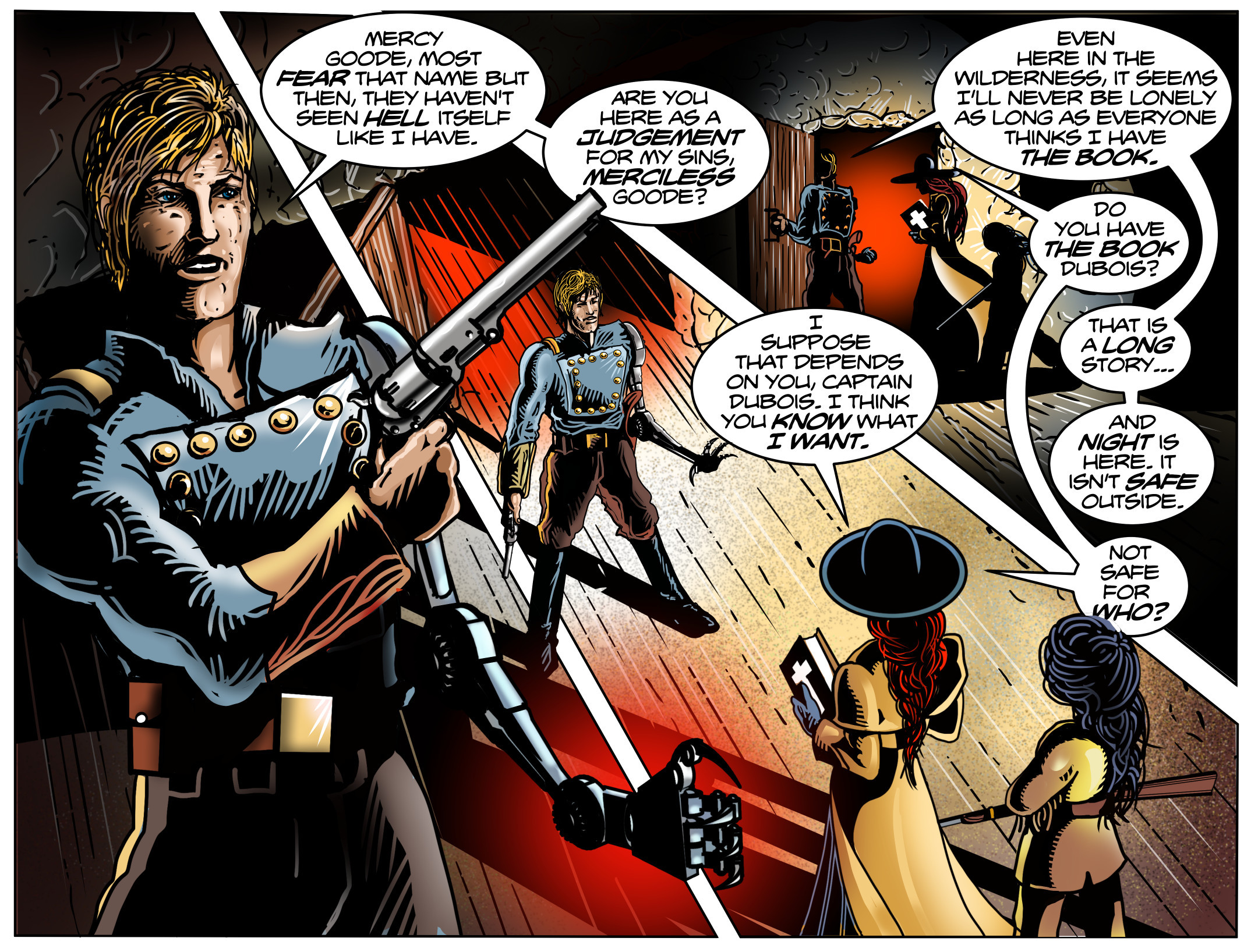 Free daily installment of “Mercy is Just My Name”
Free Complete Static Comic version available at:
https://www.artstation.com/artwork/OyXdvw
Free Motion Comic version also available : 
https://jongerung.artstation.com/pages/motion