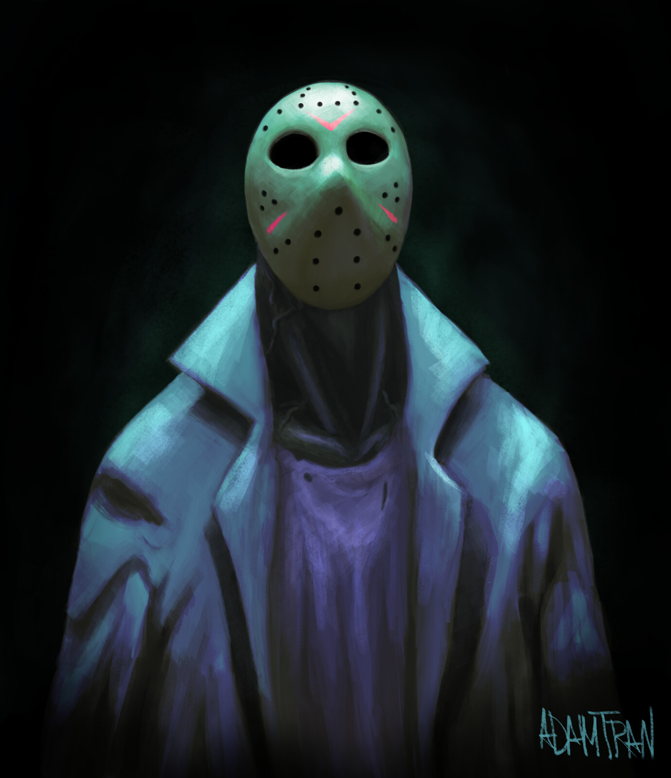 Artstation Friday The 13th Fan Art Adam Tran