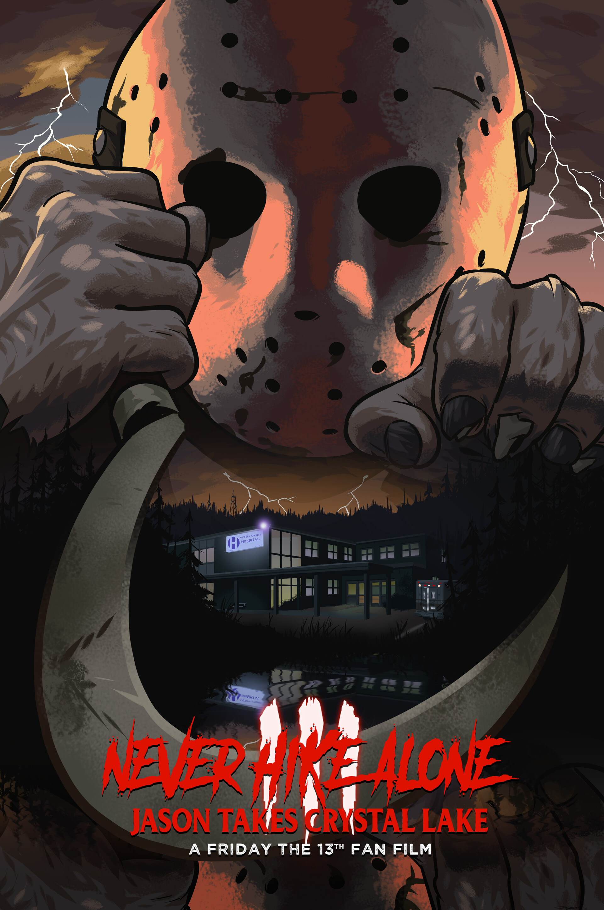 ArtStation - Friday the 13th Fan Made poster