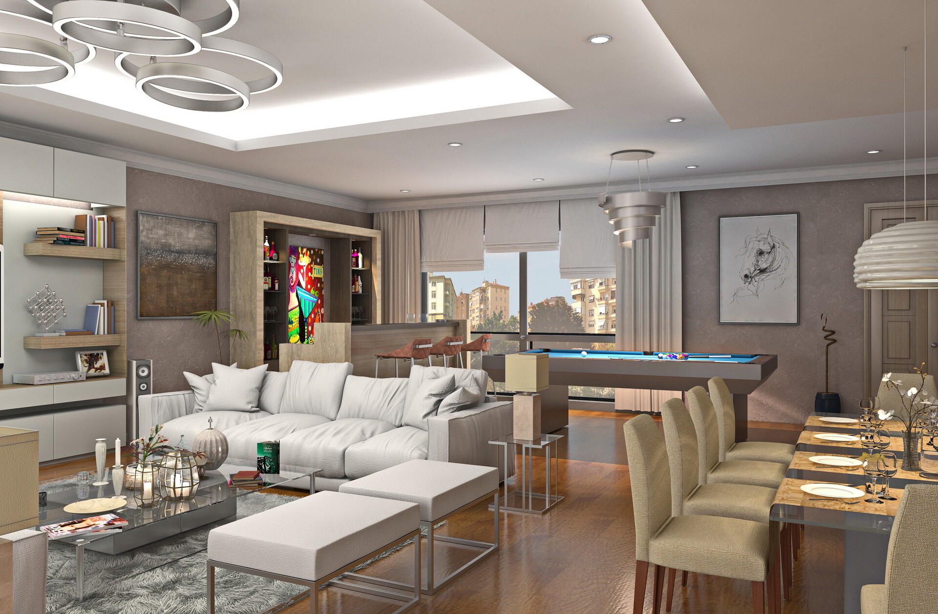 Rendforce Cg Interior Renderings And Decoration Ideas For