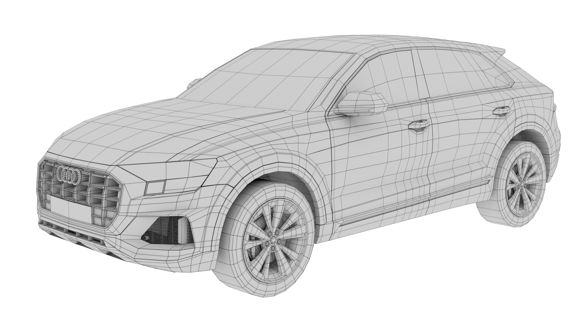 Artstation Audi Q8 Suv 3d Model Artius Gr