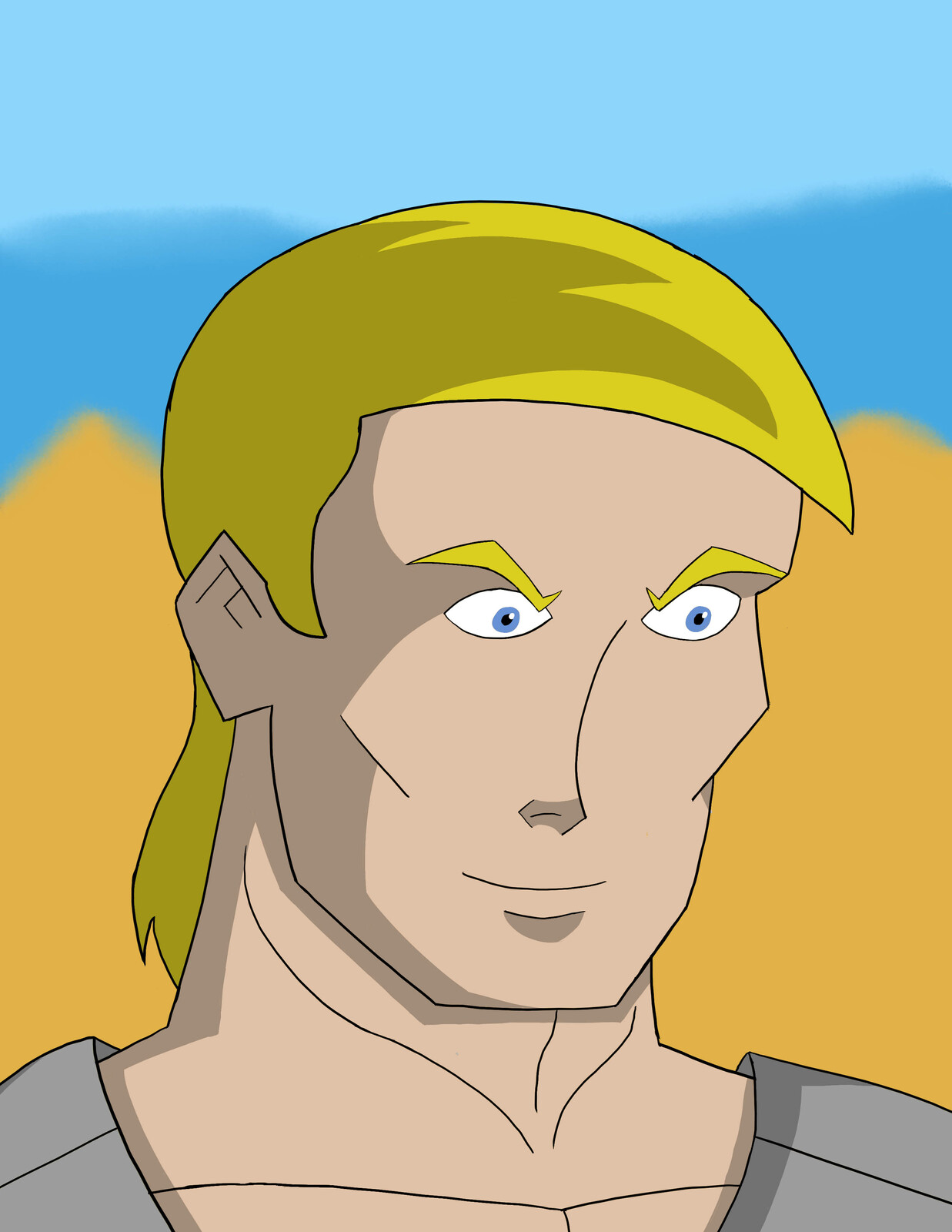 Artstation He Man Headshot Robert Misirian