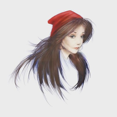 Matthew scibilia lady with red cap