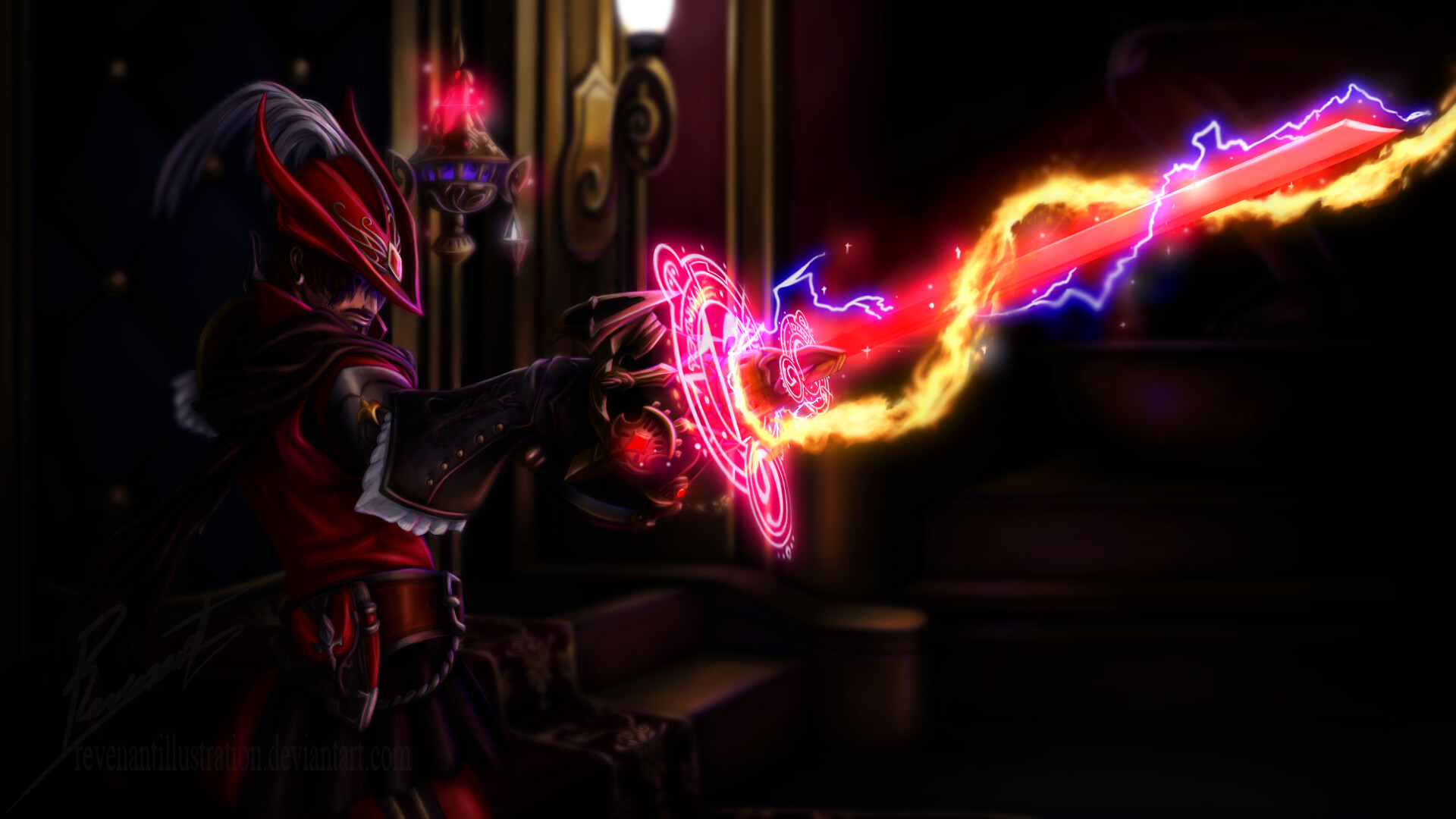 final fantasy red mage wallpaper