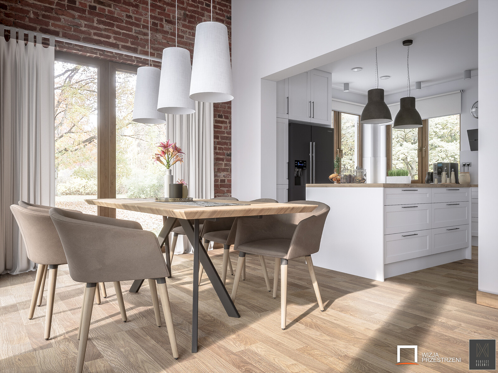 Industrial Style Kitchen Interior ArchViz ( UE4 / Unreal Engine )