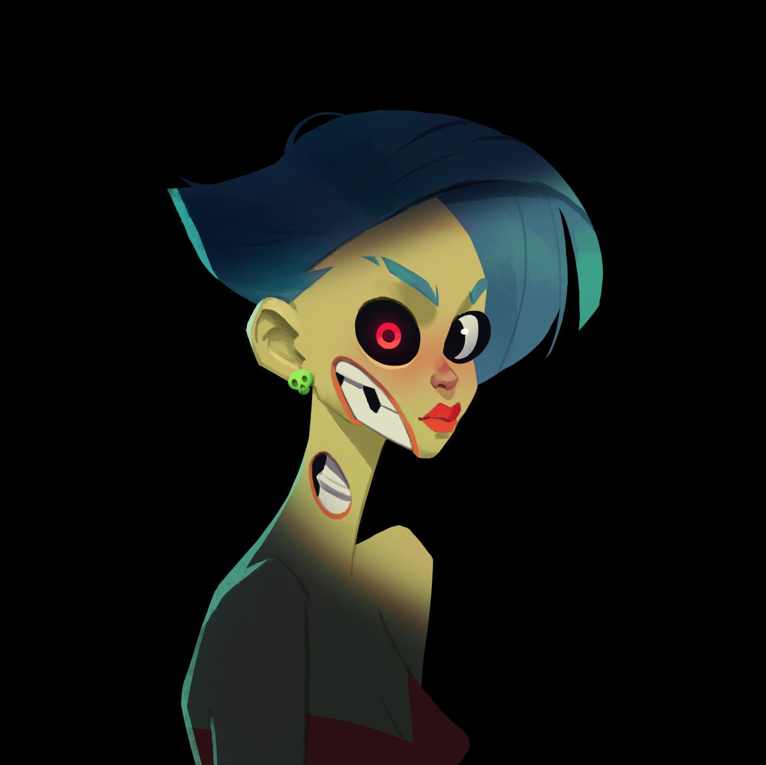 Artstation Zombie Girl Gleb Vlasov