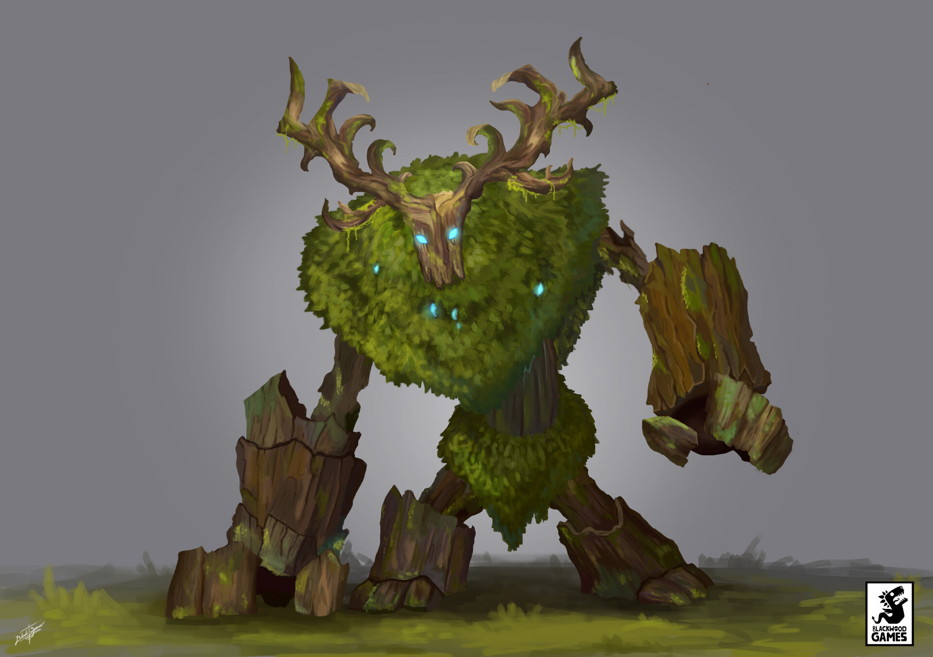 ArtStation - Spirit of the wood