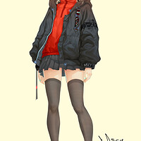 Artstation 角色设计 椿芽美山