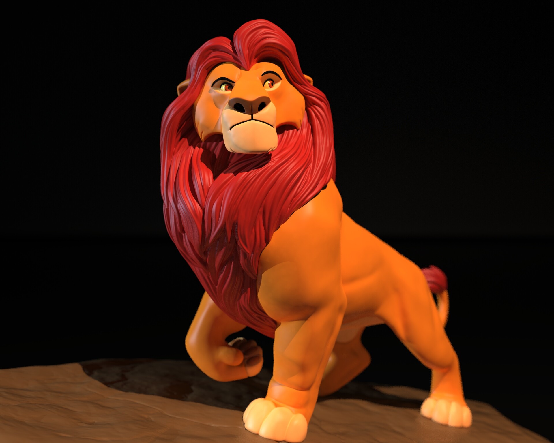 mufasa statue