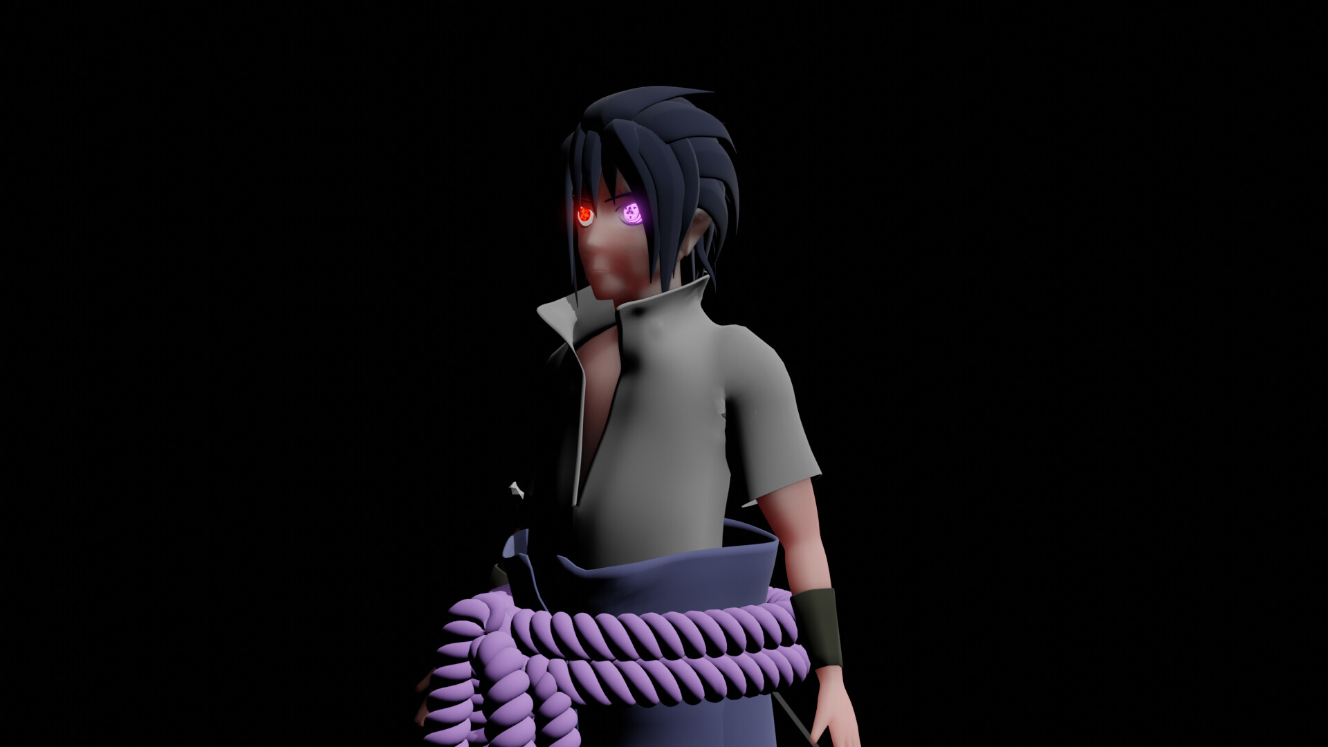 Artstation Sasuke Uchiha Aaron Burns