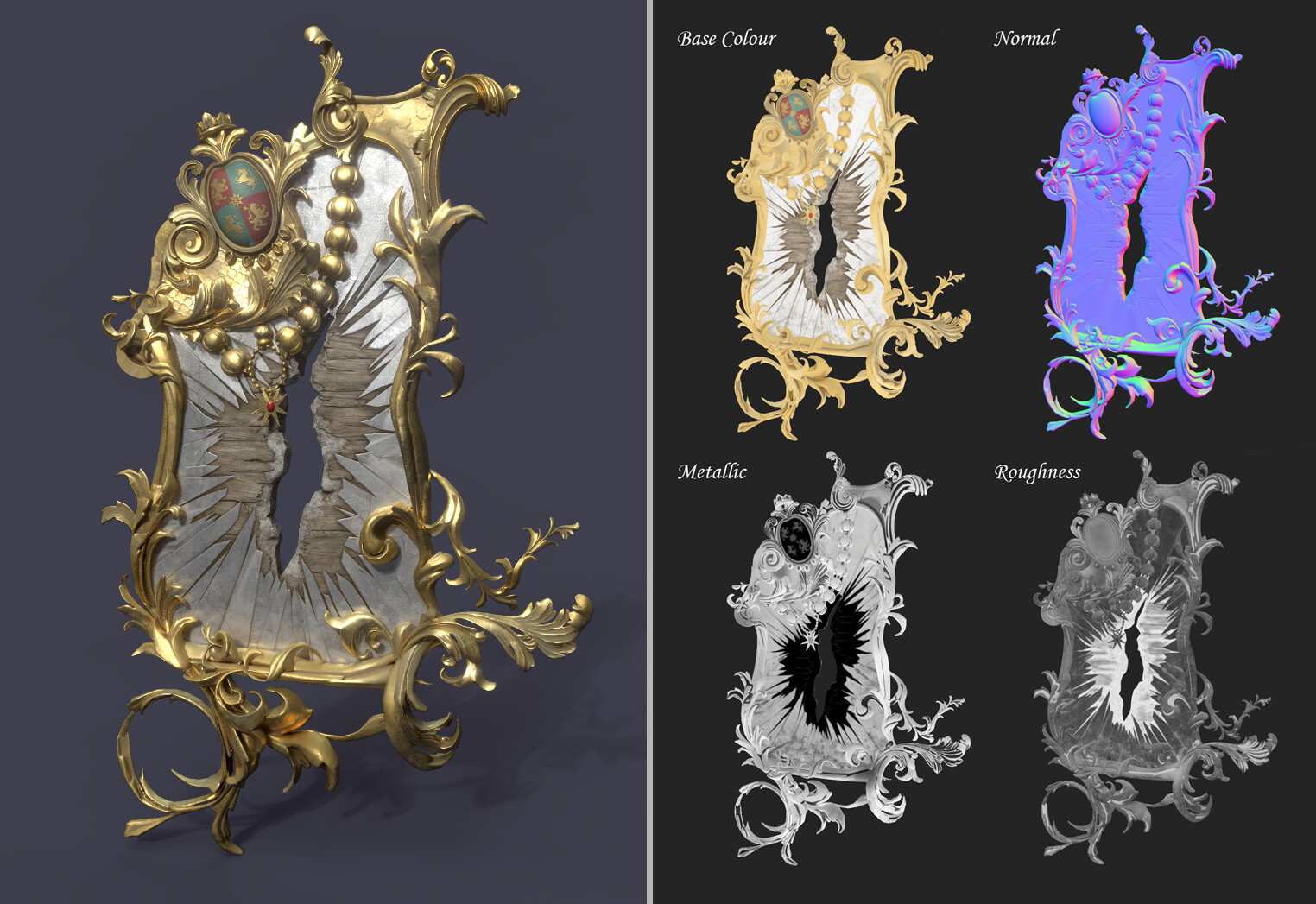 Broken Mirror - Substance Painter