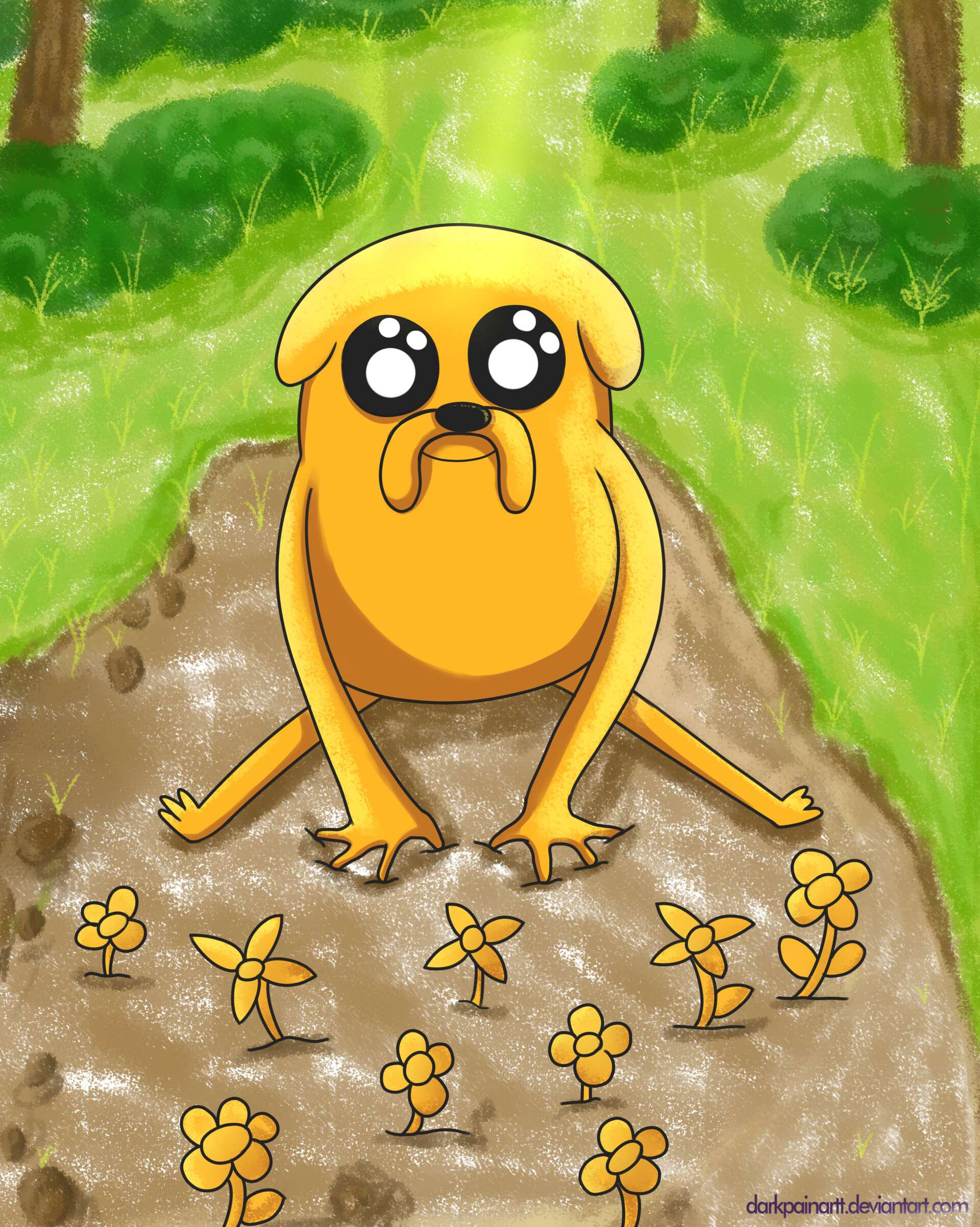 Dark Pain Artt Jake Flowers