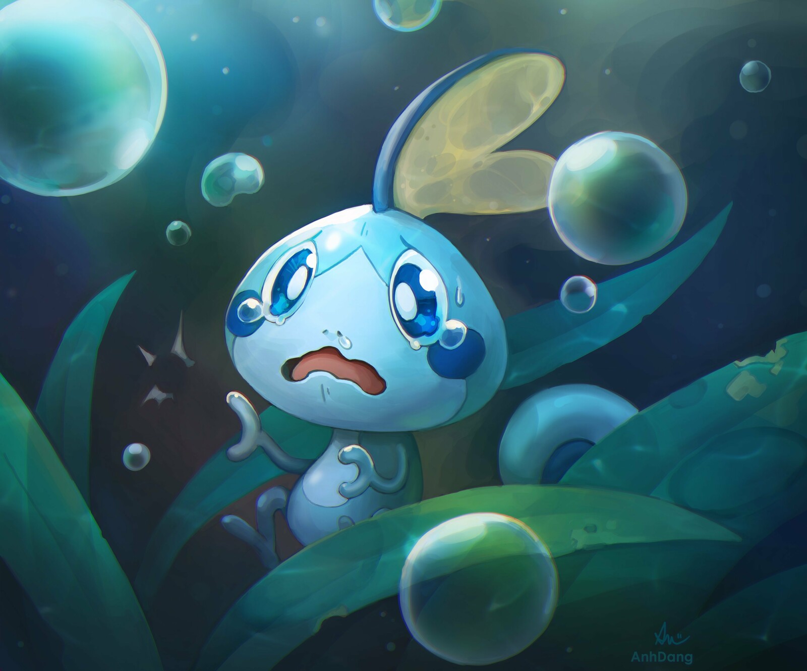 I love how sad Sobble looks. 