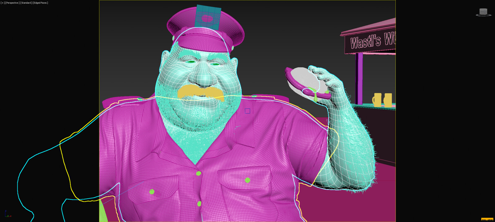 3DsMax Wireframe