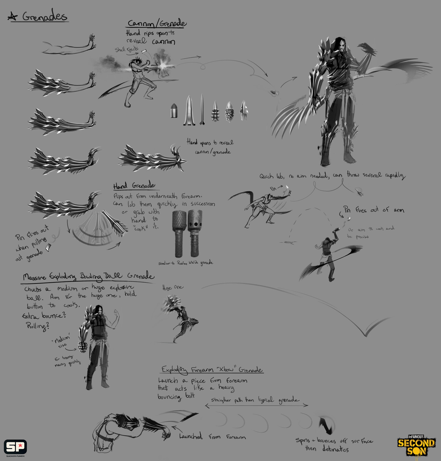 Steel power attack exploration concepts