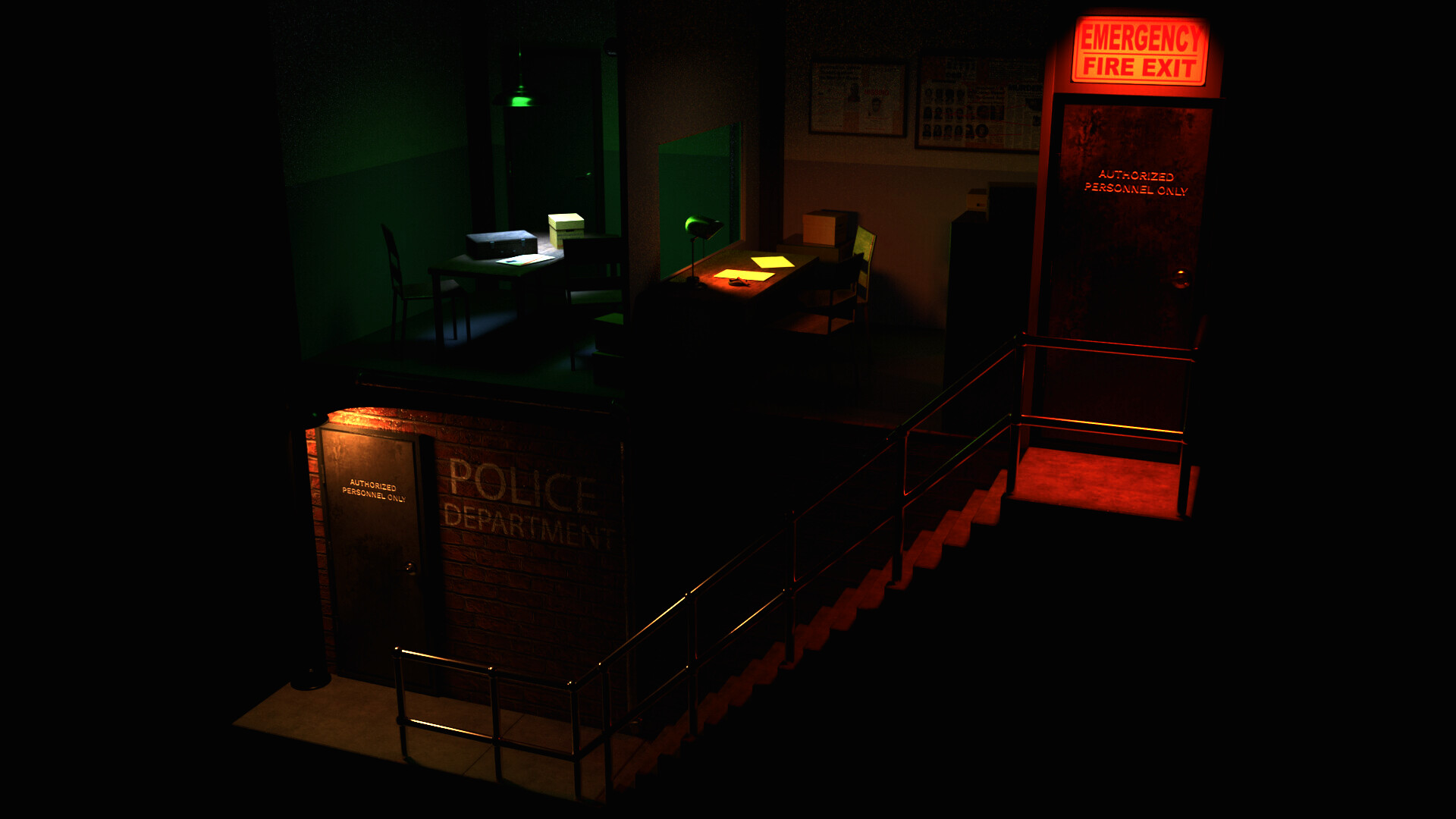 Macaull Heathwilliams Interrogation Room Police Station