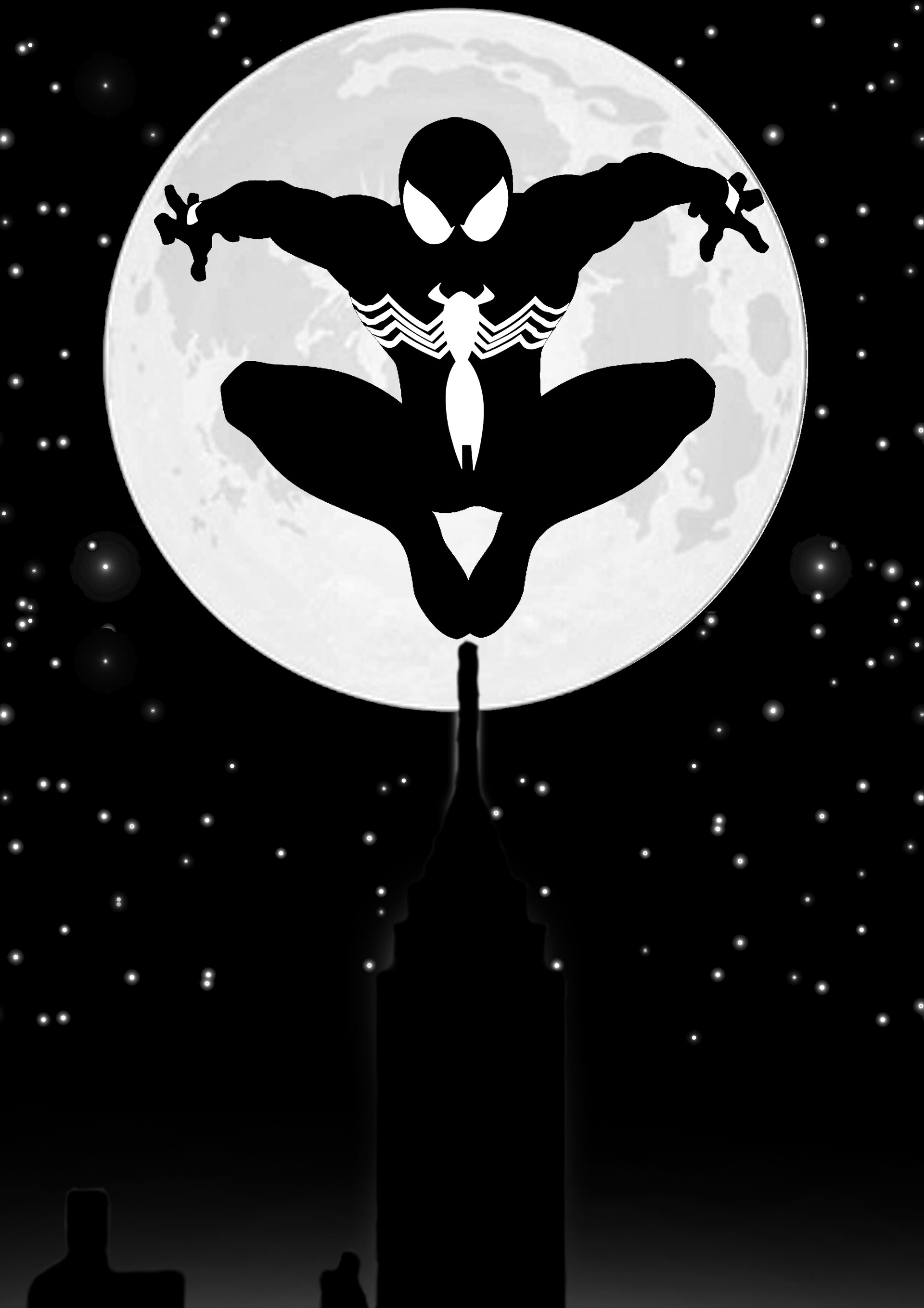 Louis Macreath - Black suit spiderman