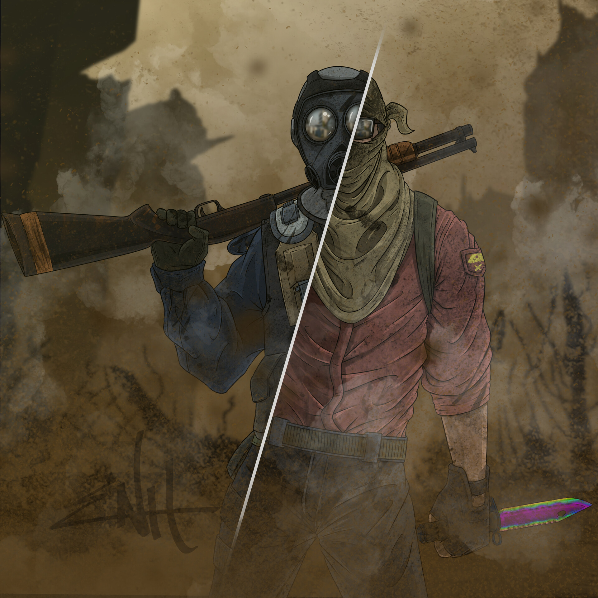 Ldon Hermoso Counter Terrorist