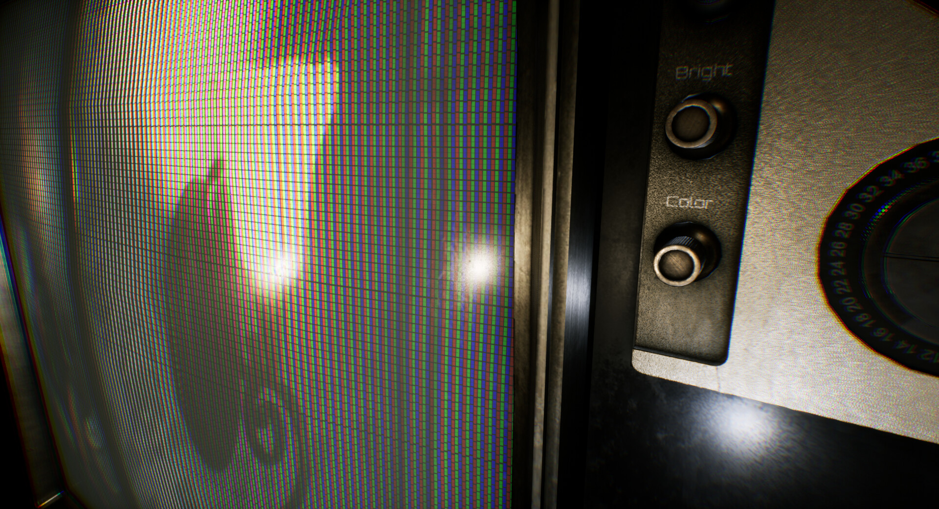 Tim Hertel Portfolio Old TV (Part of Horror Living Room Asset Pack WIP)