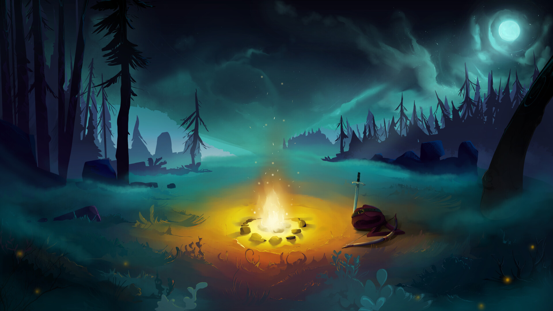 Laura Vilsone Background For A Visual Novel