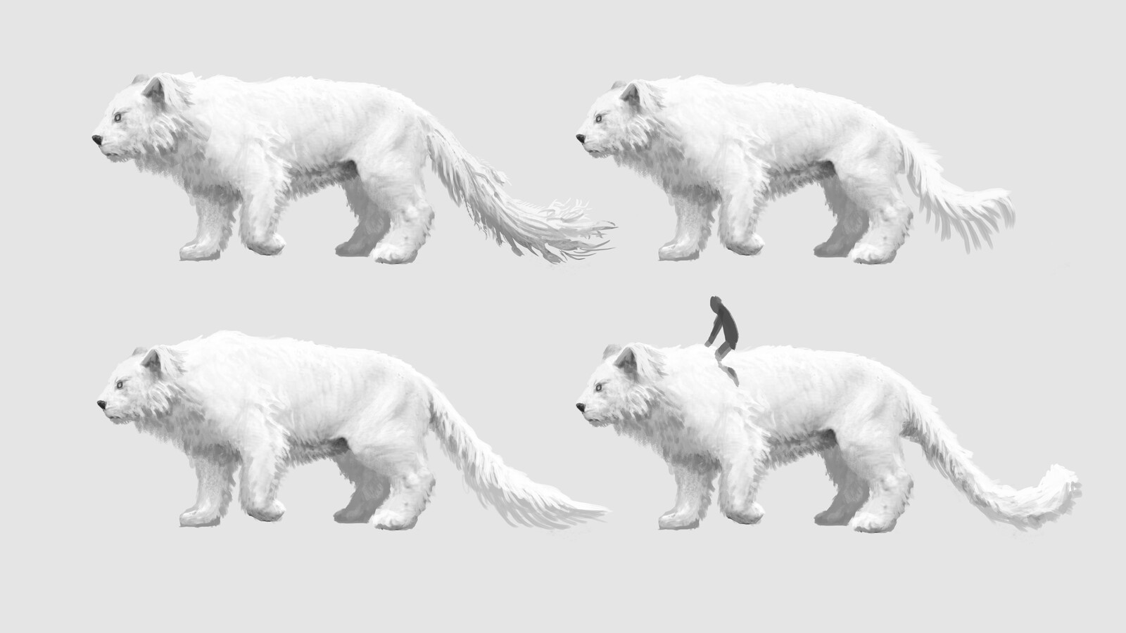 Small variations in proportions and tail