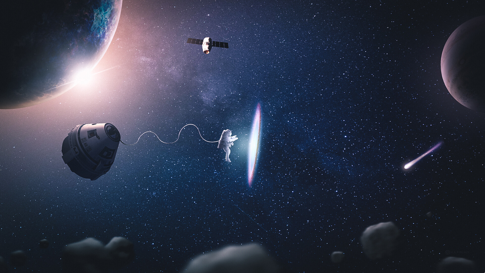 Artstation Parallel Space Matej Antunovic