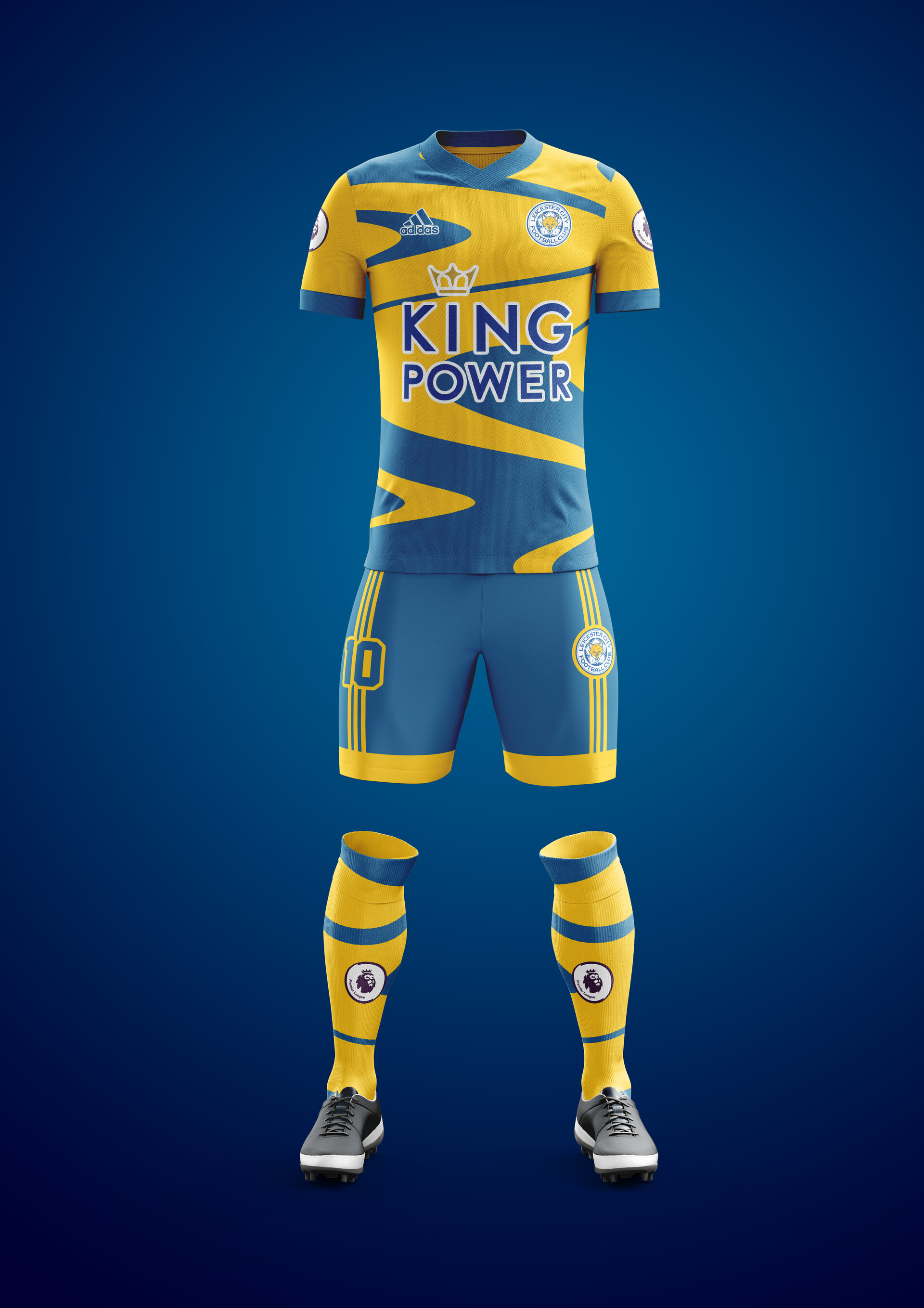 Artstation Leicester City Home Kit Youssef Makker