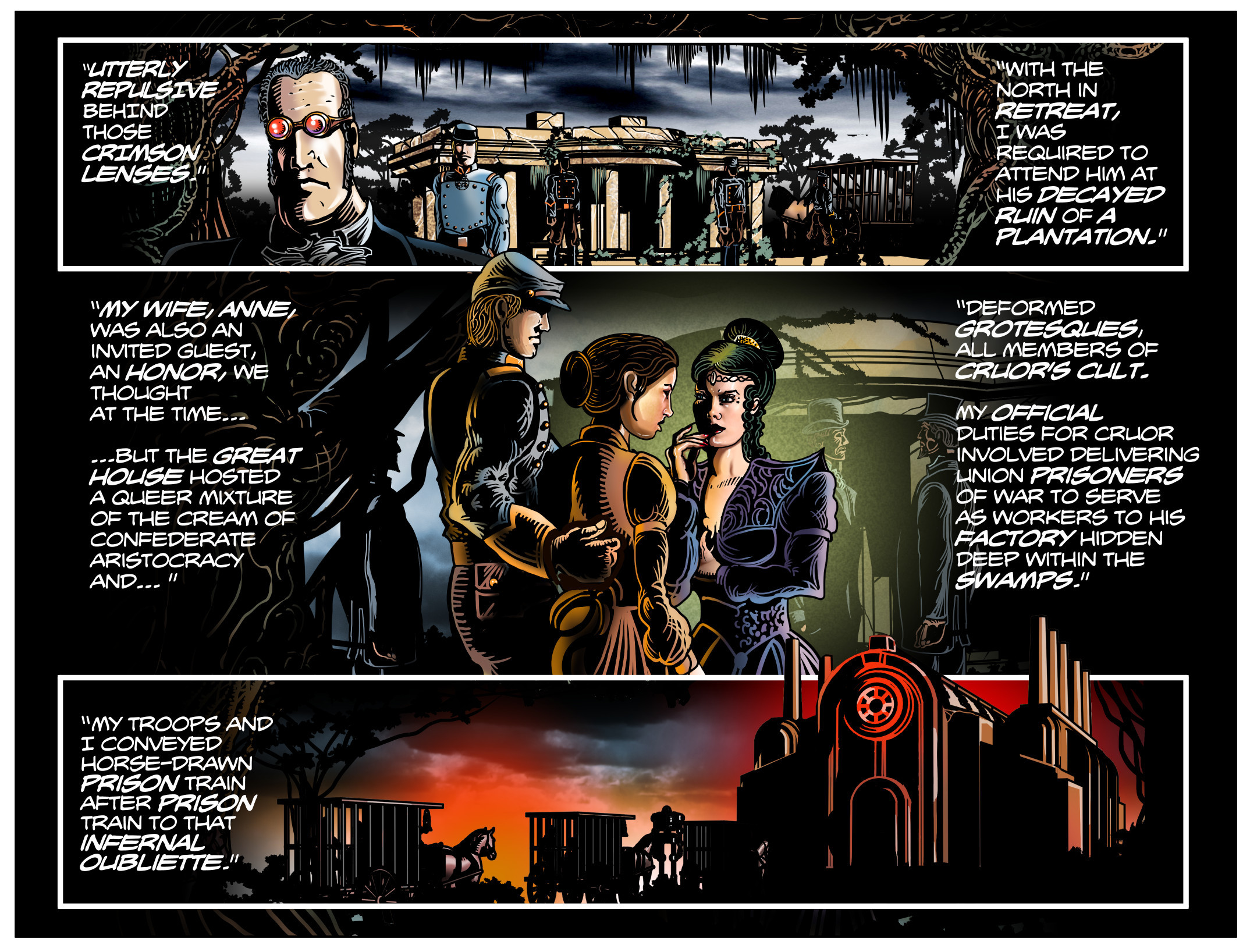 Free daily installment of “Mercy is Just My Name”
Free Complete Static Comic version available at:
https://www.artstation.com/artwork/OyXdvw
Free Motion Comic version also available : 
https://jongerung.artstation.com/pages/motion