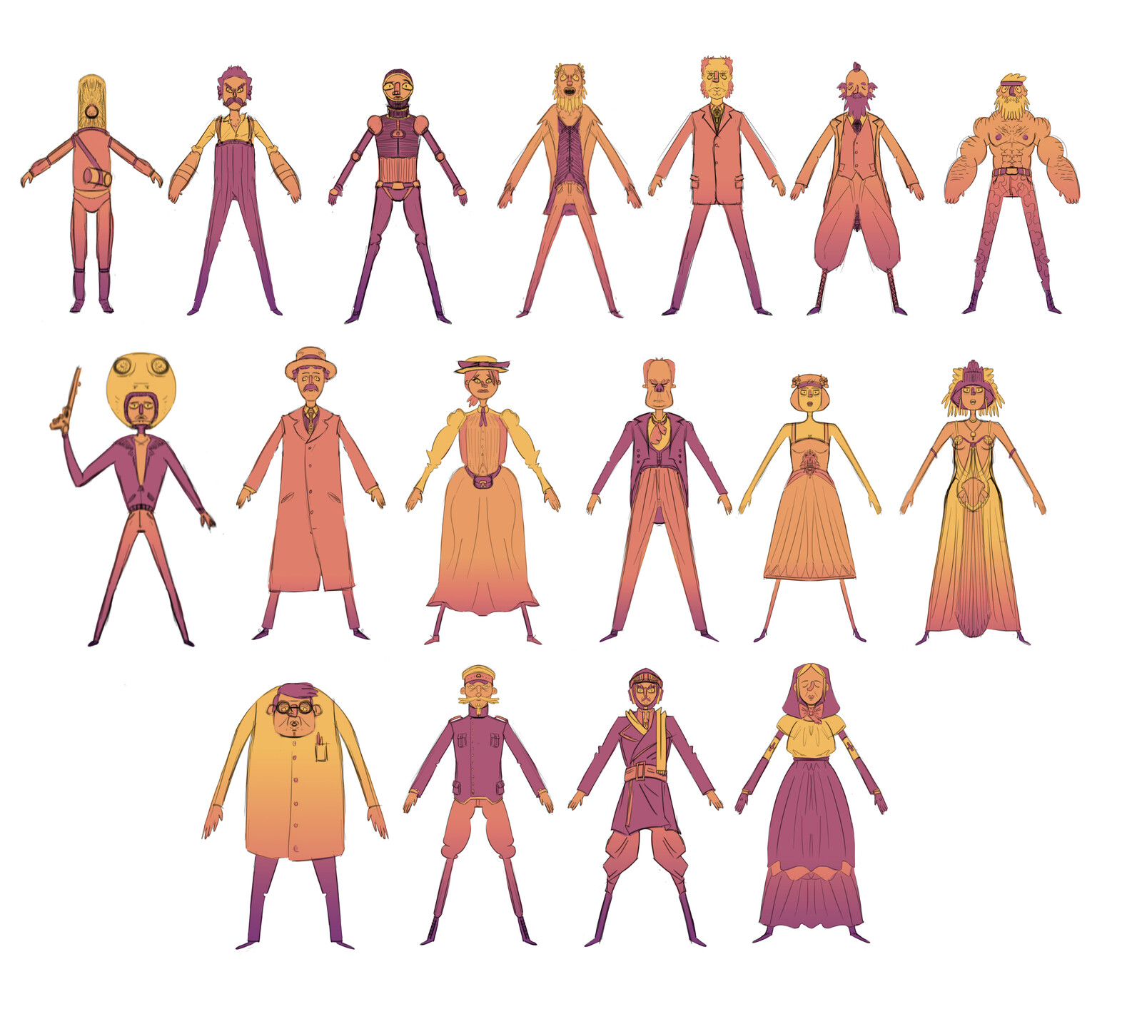 character style research
