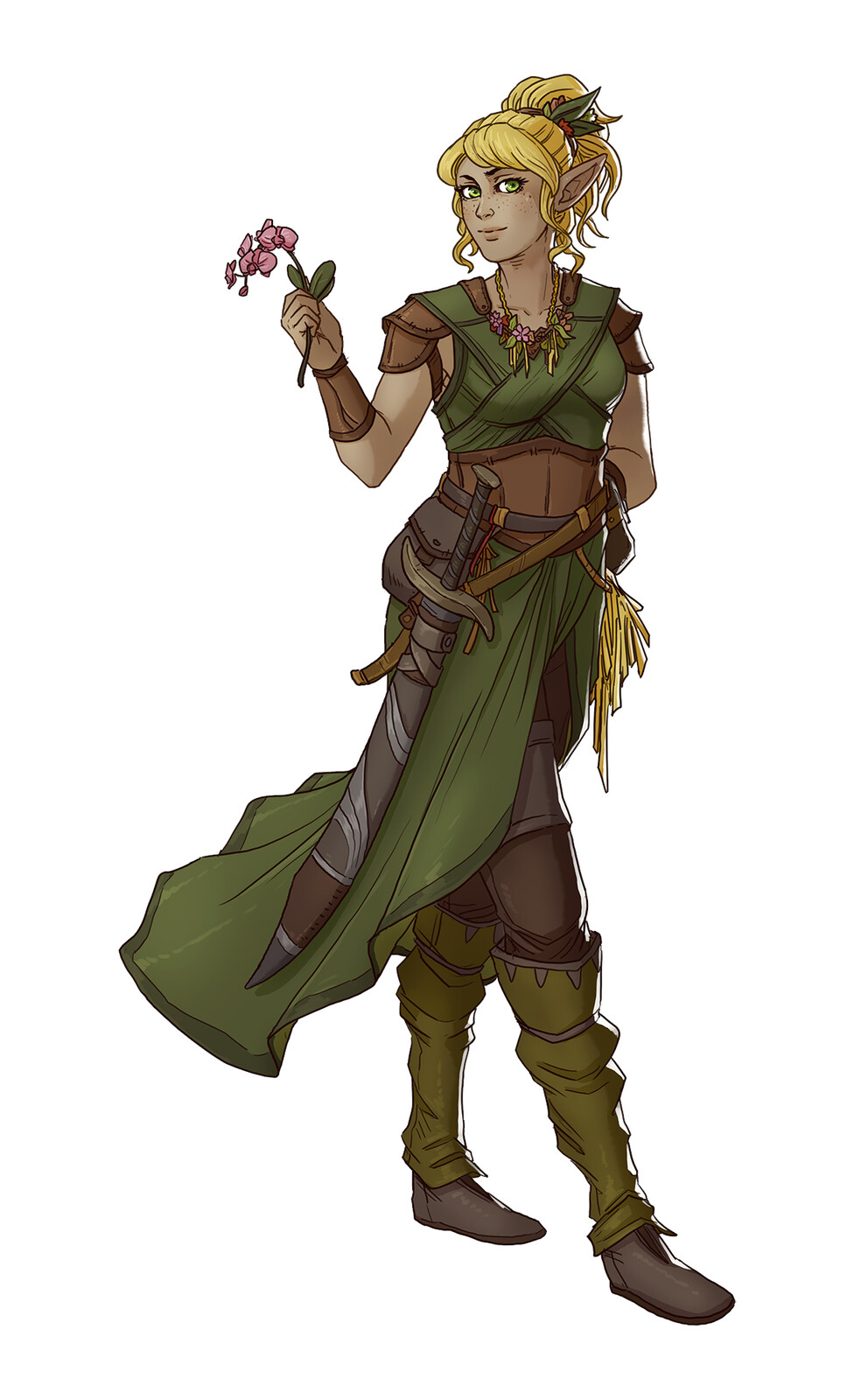 Shalheiria Taedryn, Wood Elf Druid