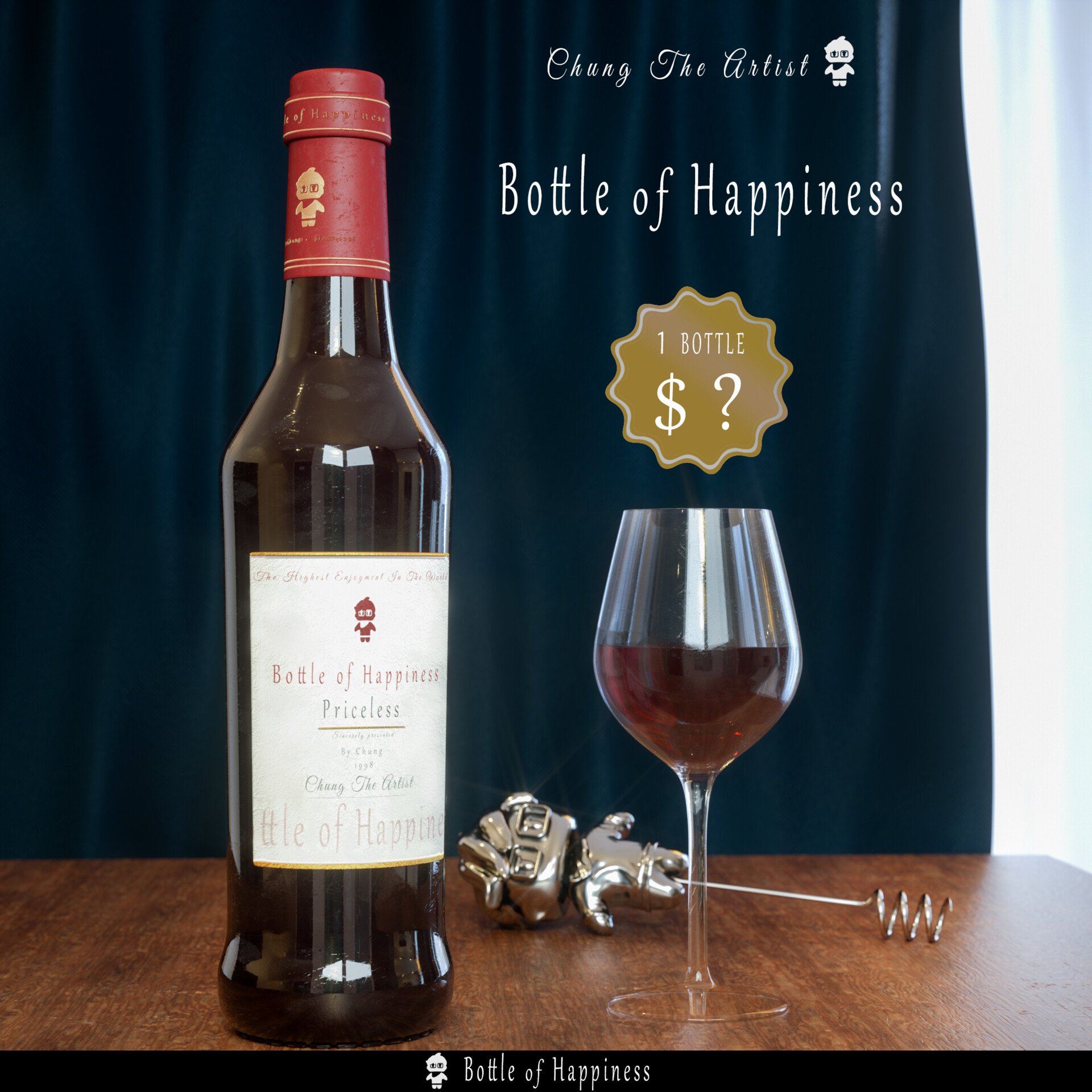 ArtStation Bottle of Happiness