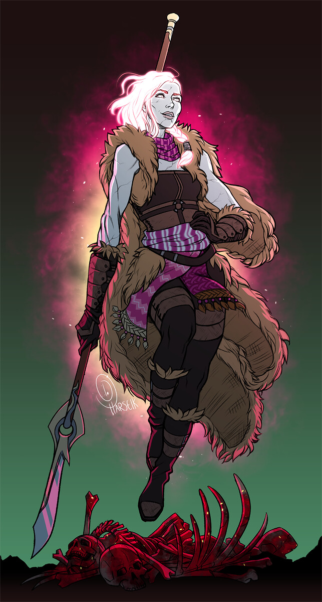 ArtStation DnD Statuesque Stunner