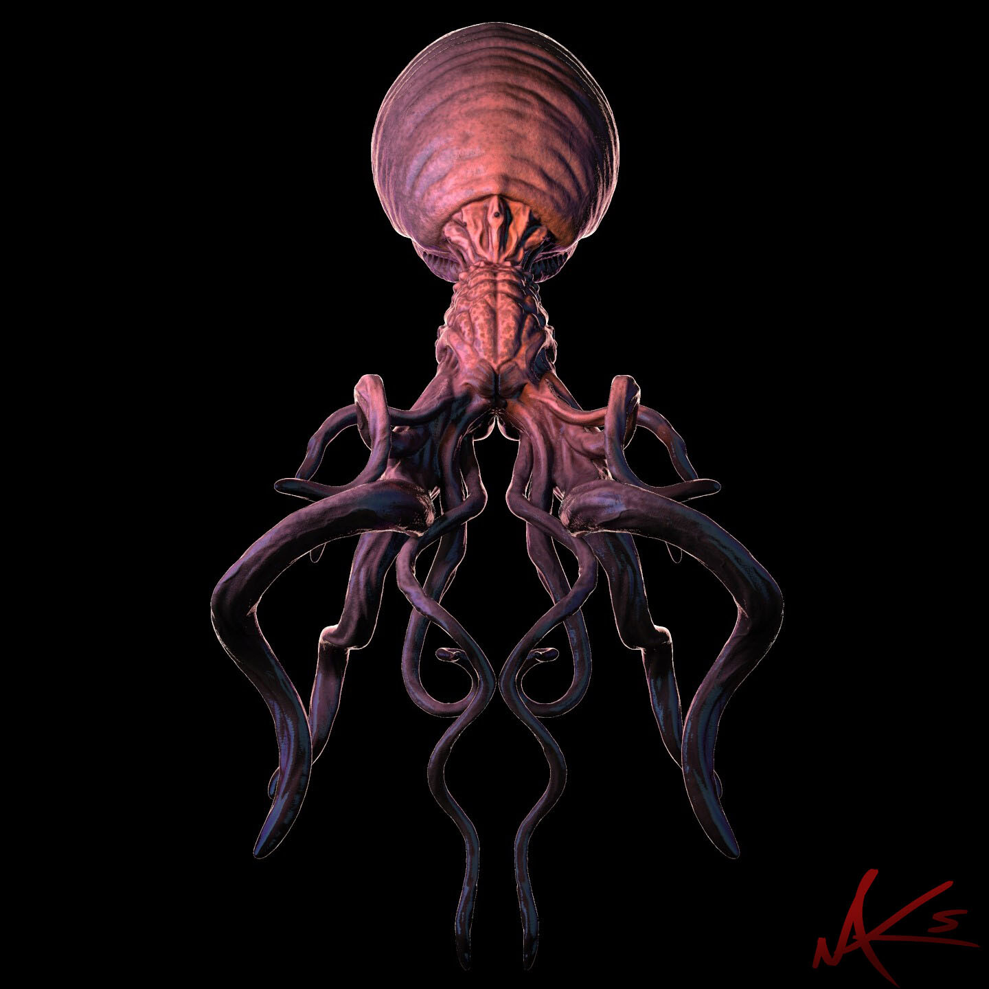 ArtStation - Horrific Cephalopod