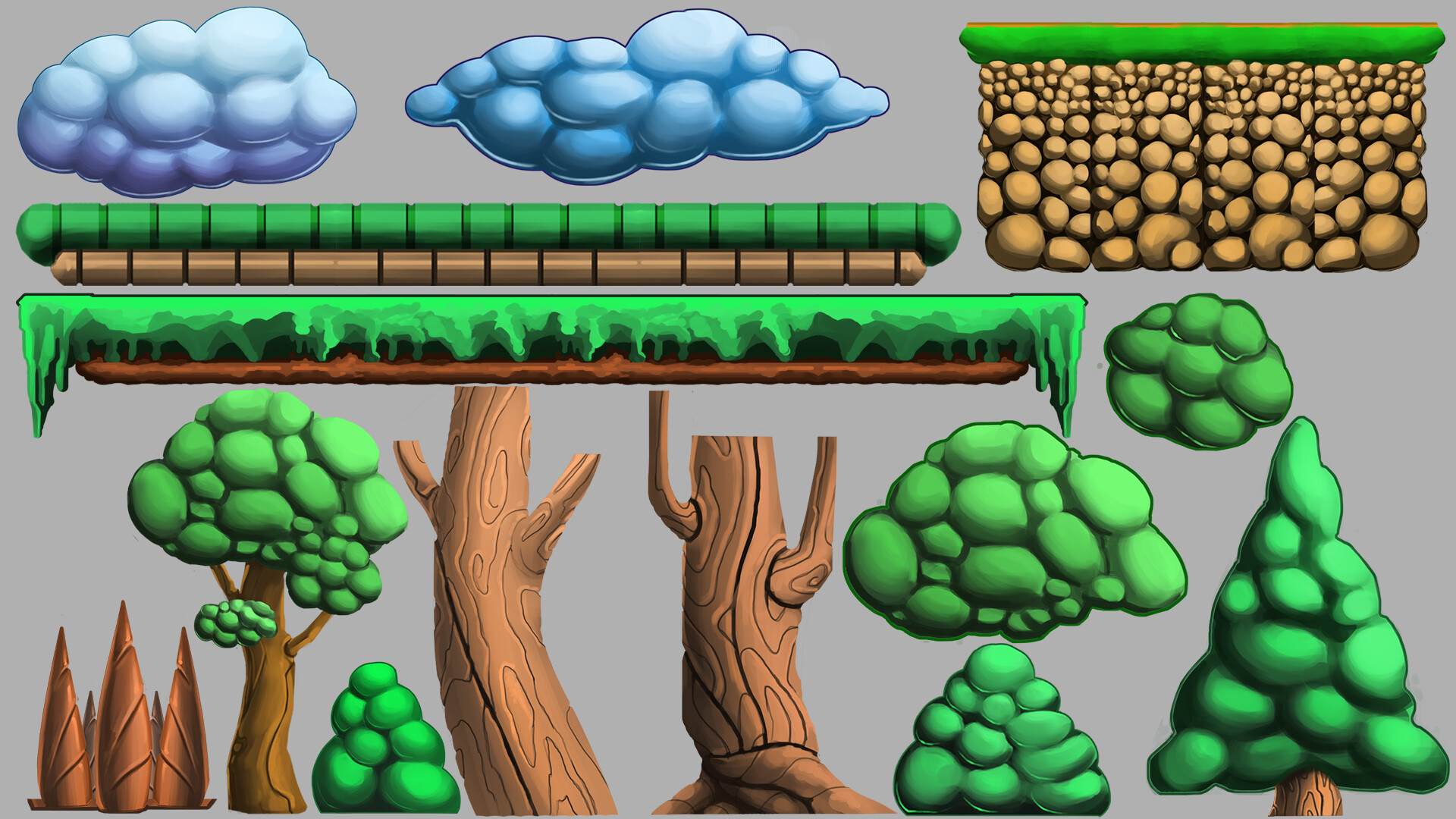 ArtStation Basic game asset