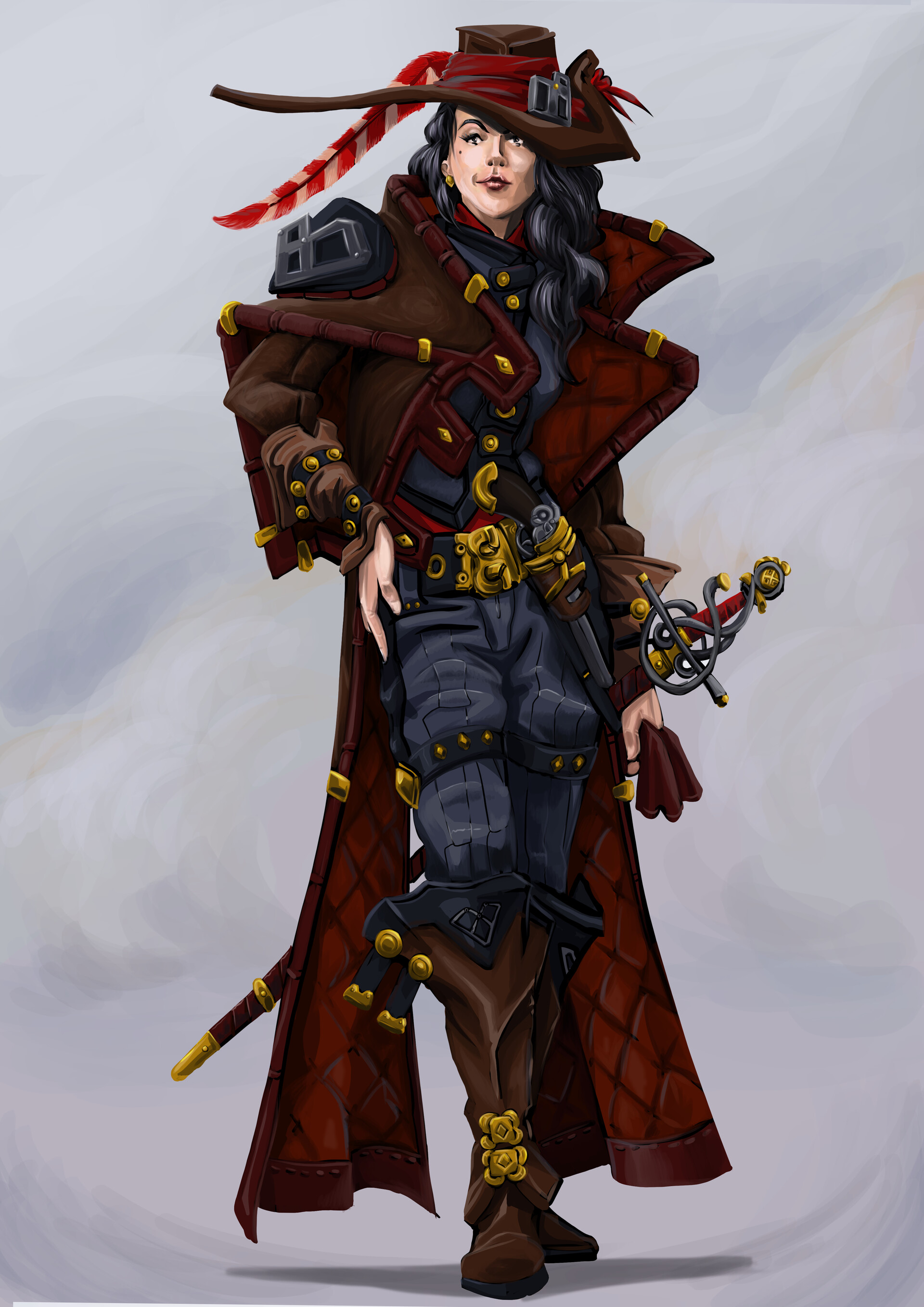 ArtStation Lady Musketeer