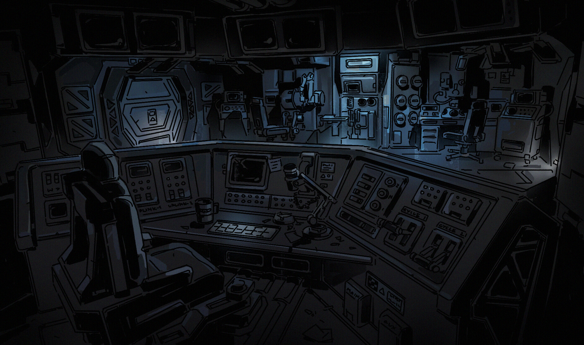 Artstation Alien Blackout Concept Art Kj Kallio