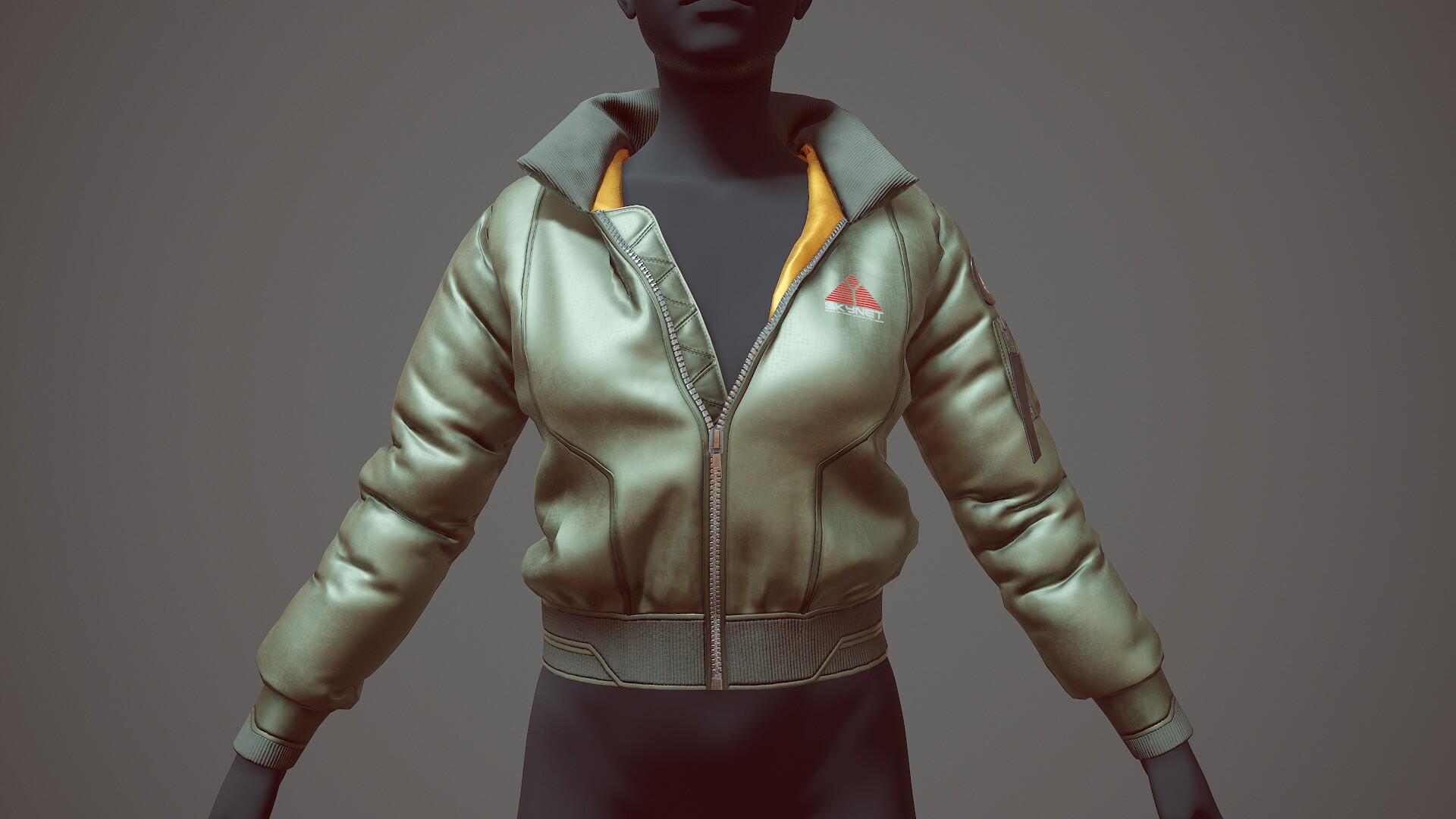 ArtStation - Bomber Jacket